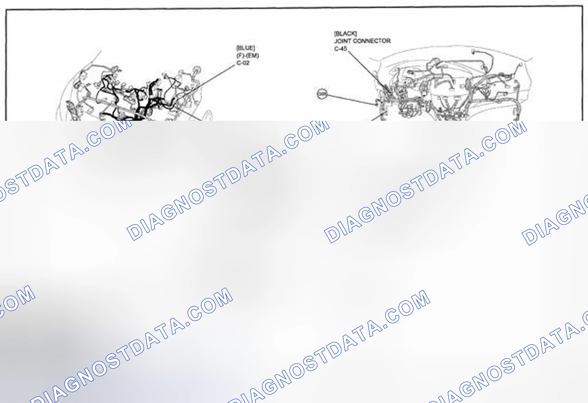 Scheme 197: Automatic Transaxle Control System (FS5A-EL) Wiring Diagram - 0517-E (2 Of 2)