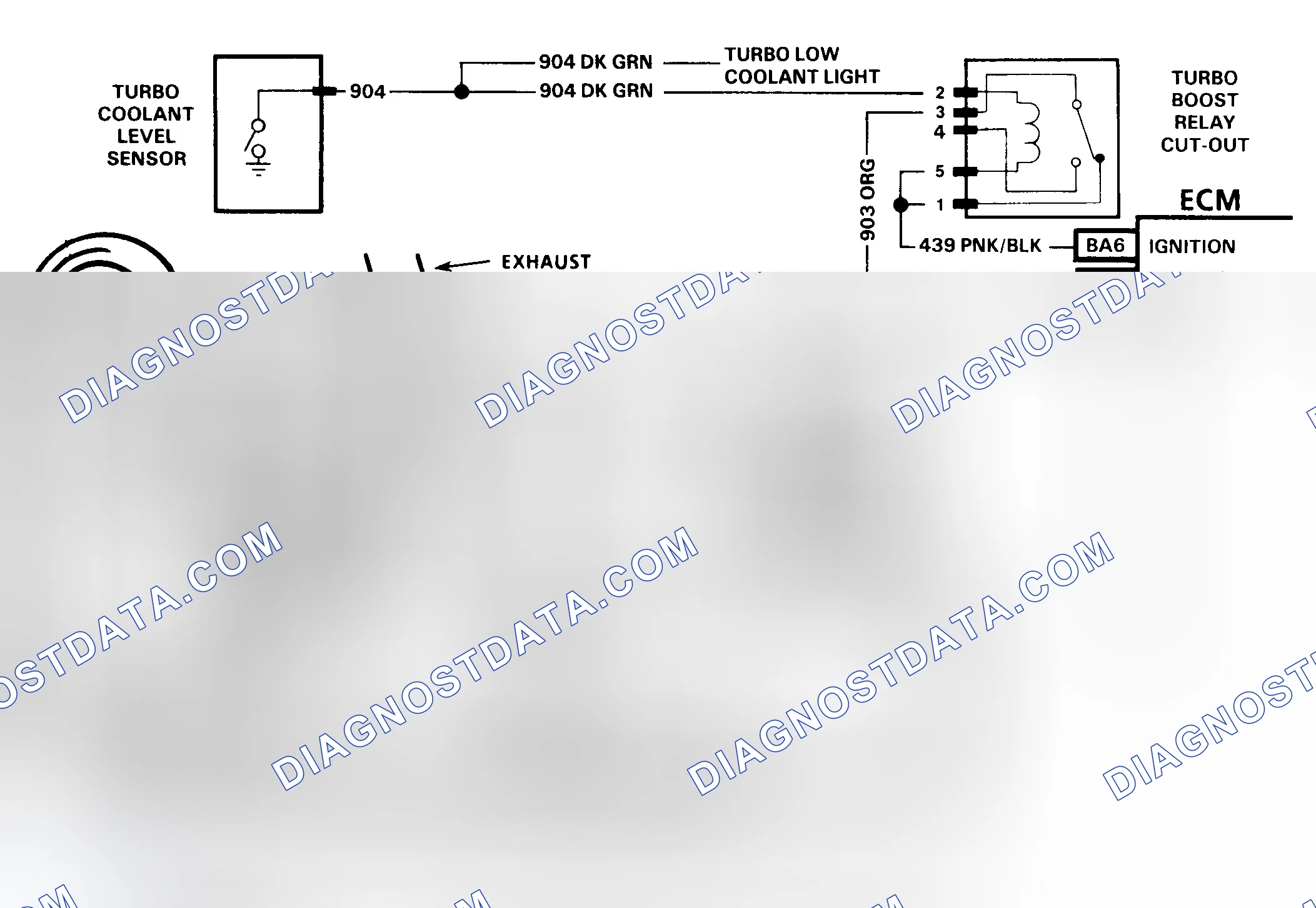 Scheme 124: Code 31 Schematic (4.3L Turbo) Turbo Overboost