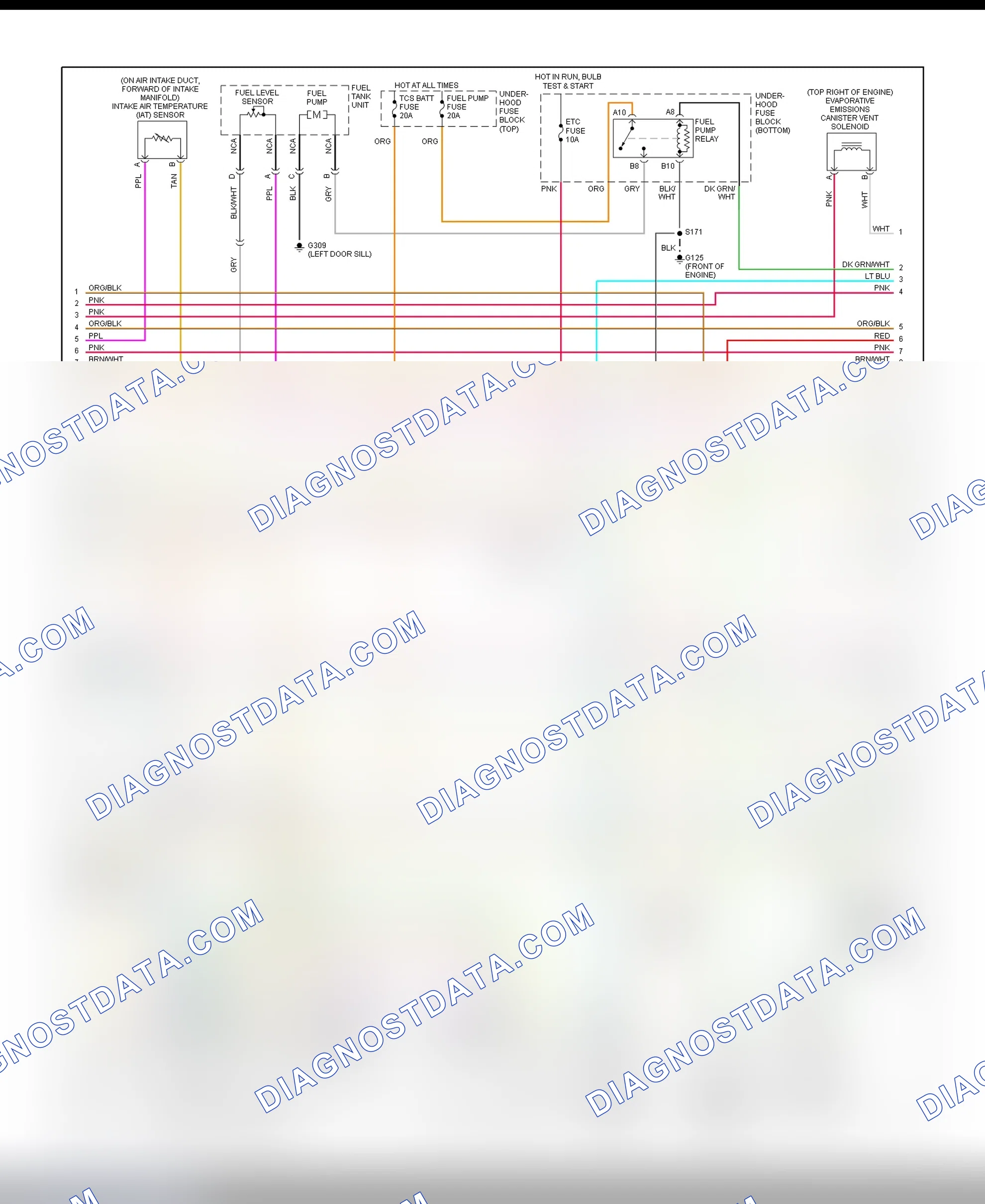 Scheme 27: PCM Wiring Diagram (Camaro & Firebird - 3.8L - 3 Of 4)