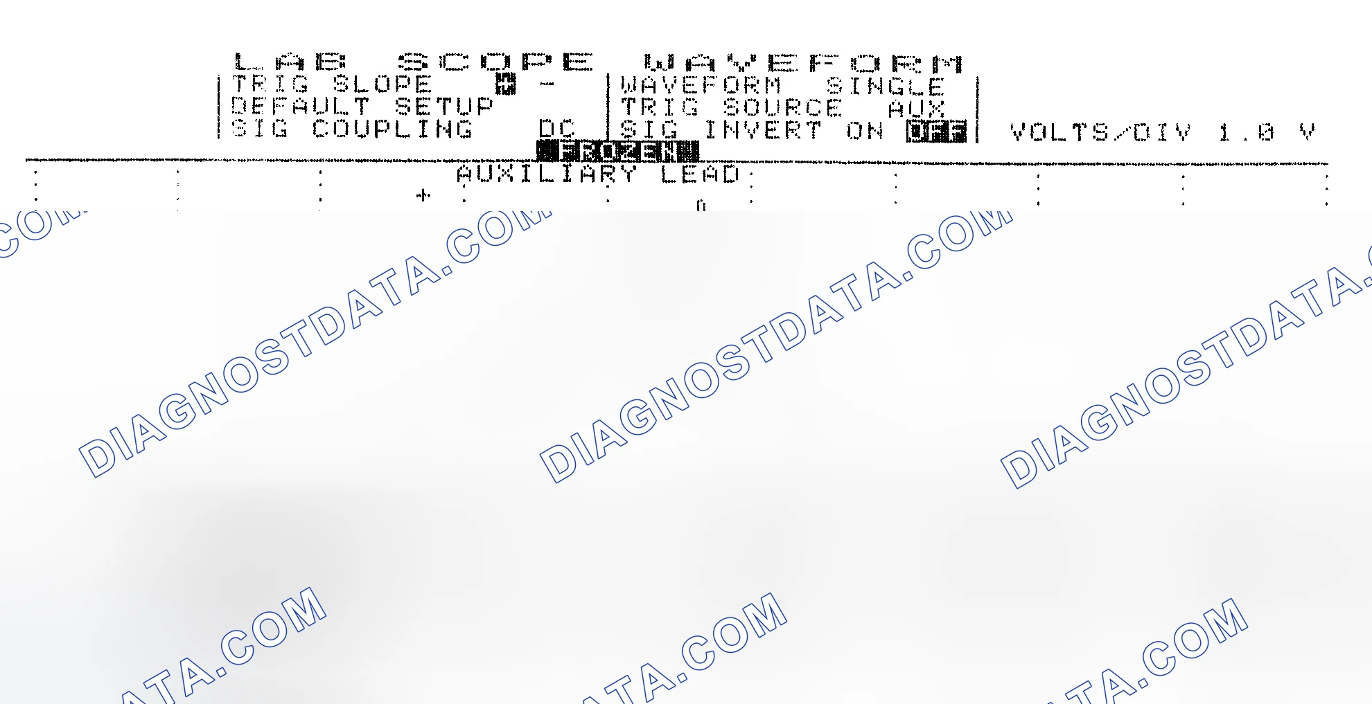 Scheme 19: Single Injector w/Excessive Current Flow - Current Pattern