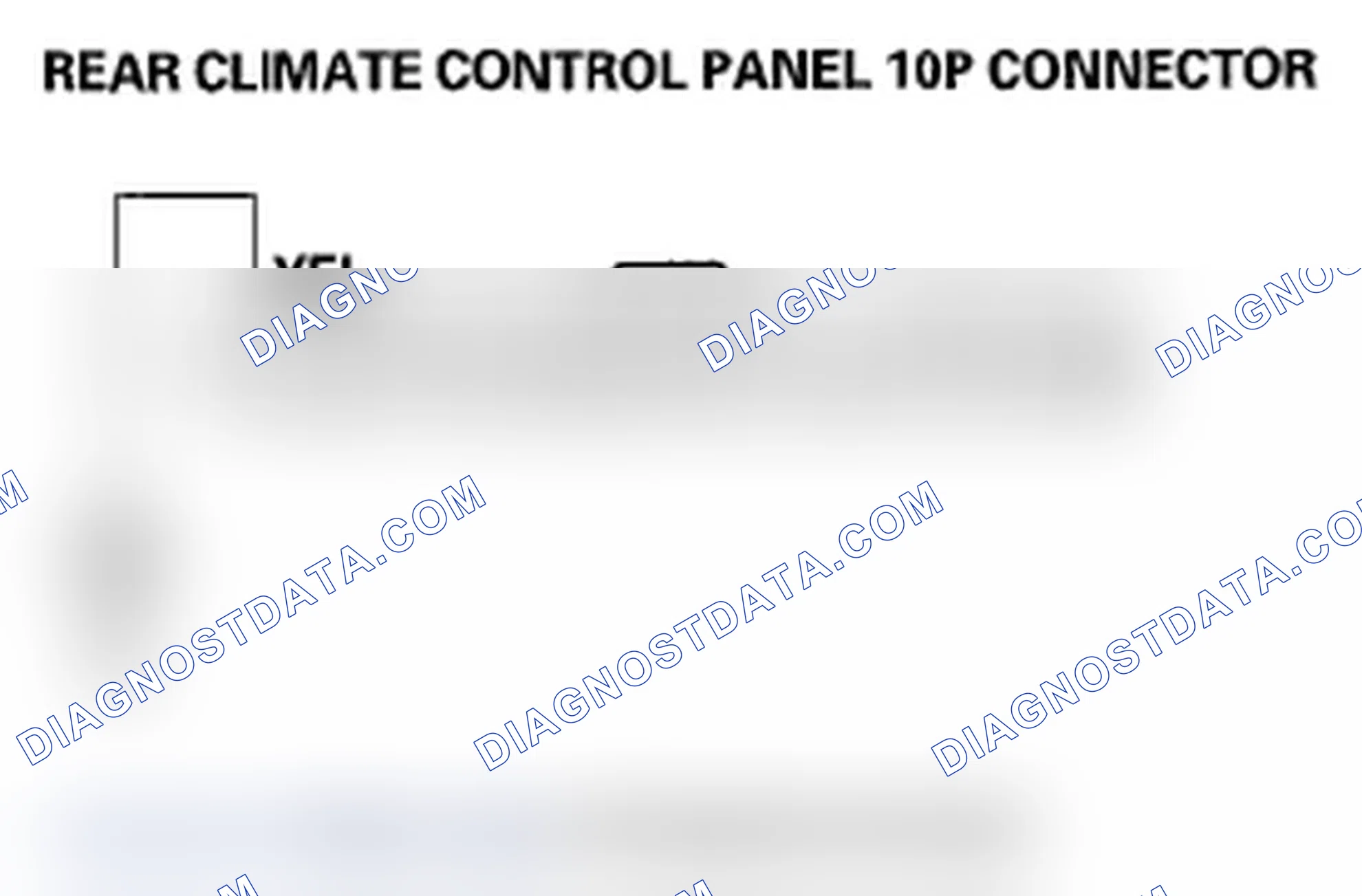 Scheme 105: DTC B2965: Climate Control Unit Lost Communication with Rear Climate Control Panel