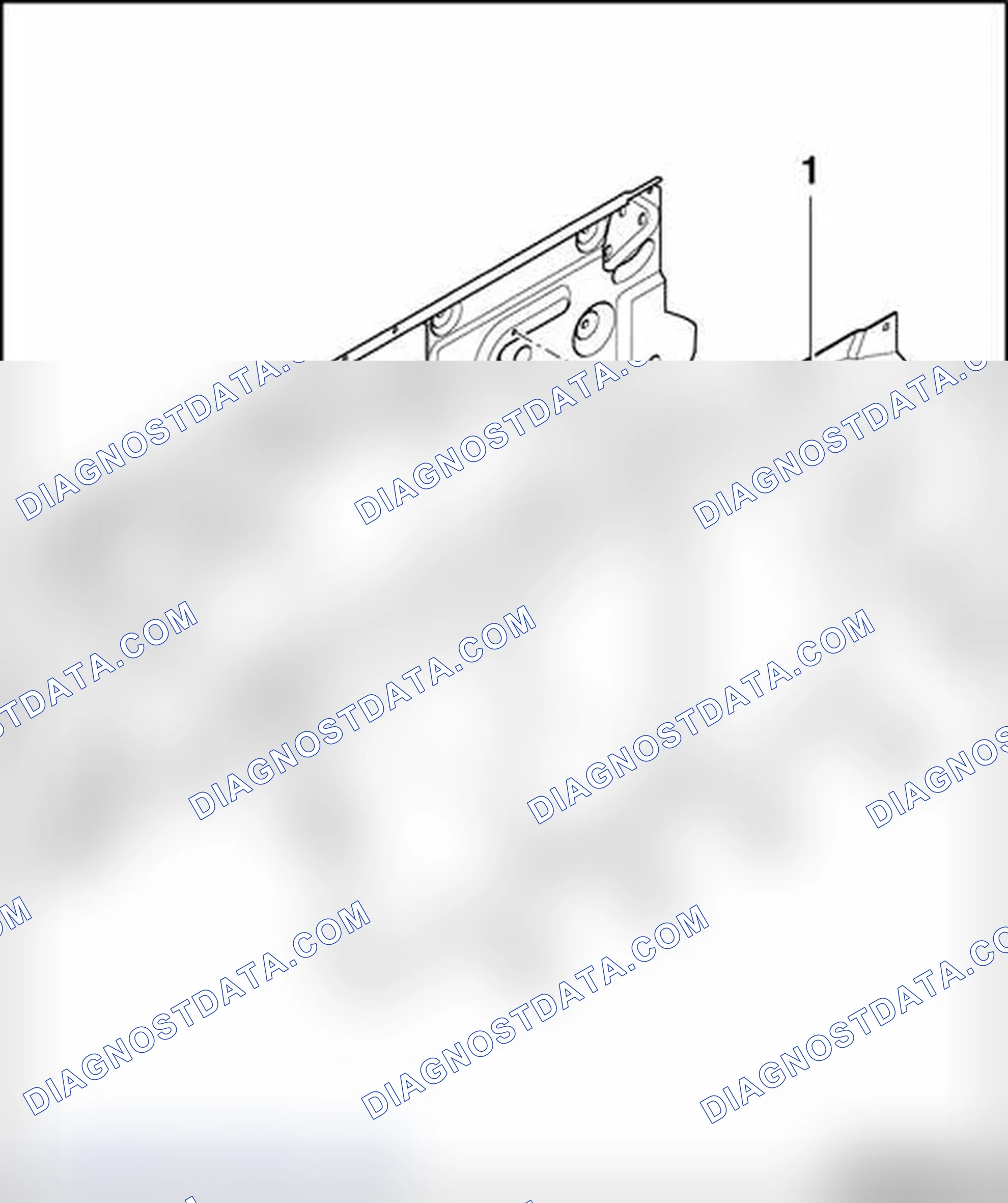 Scheme 163: Back panel trim, assembly overview