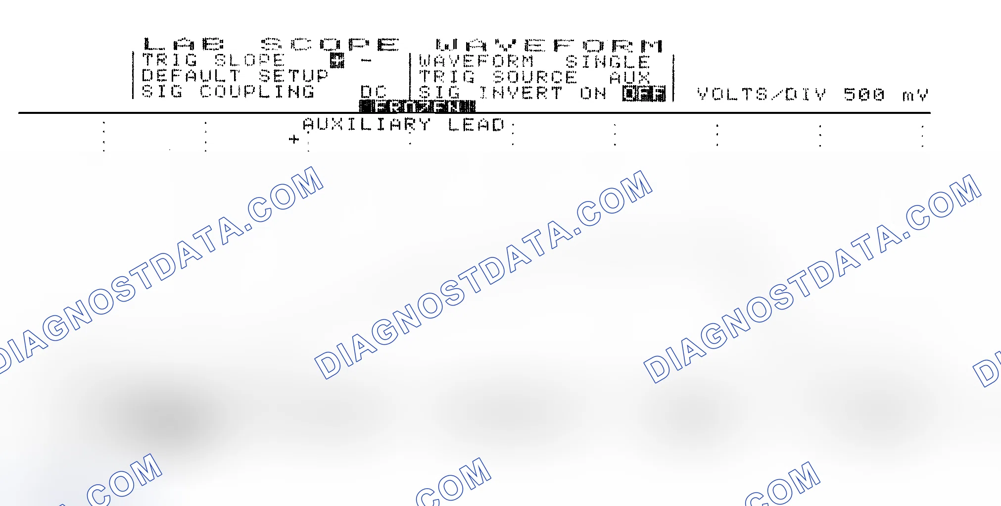 Scheme 14: Single Injector w/Excessive Current Flow - Current Pattern