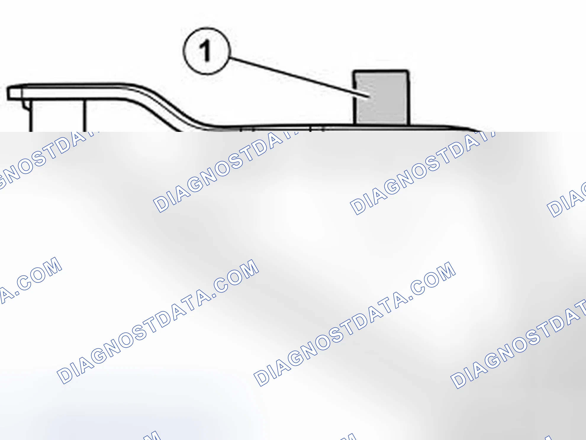 Scheme 587: Applies to five cylinder cars with a stay for the turbo unit from model year 2005- (XC70 CH 173000-,