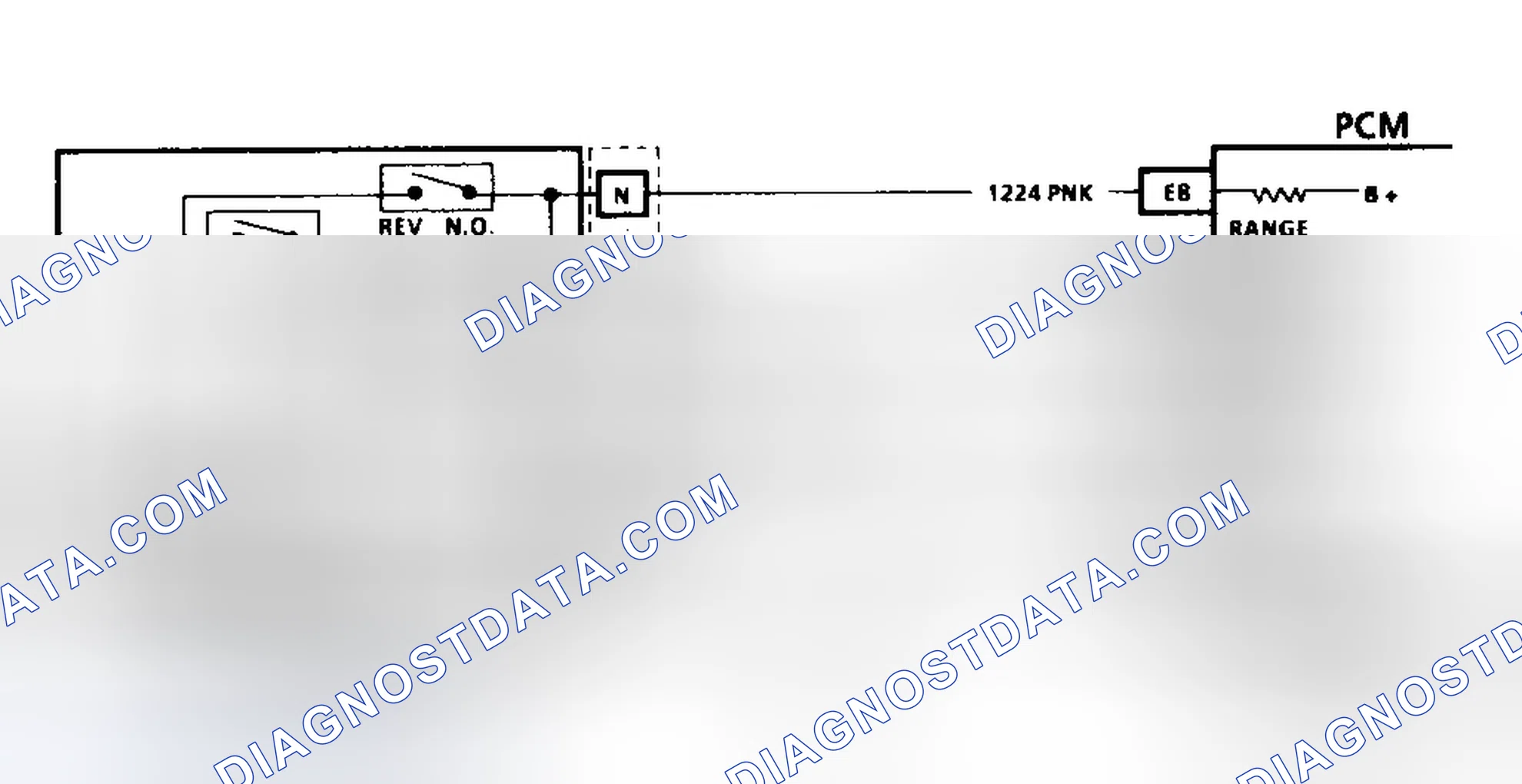 Scheme 279: Code 28 Schematic (4L60-E Transmission (Diesel) Transmission Range Pressure Switch