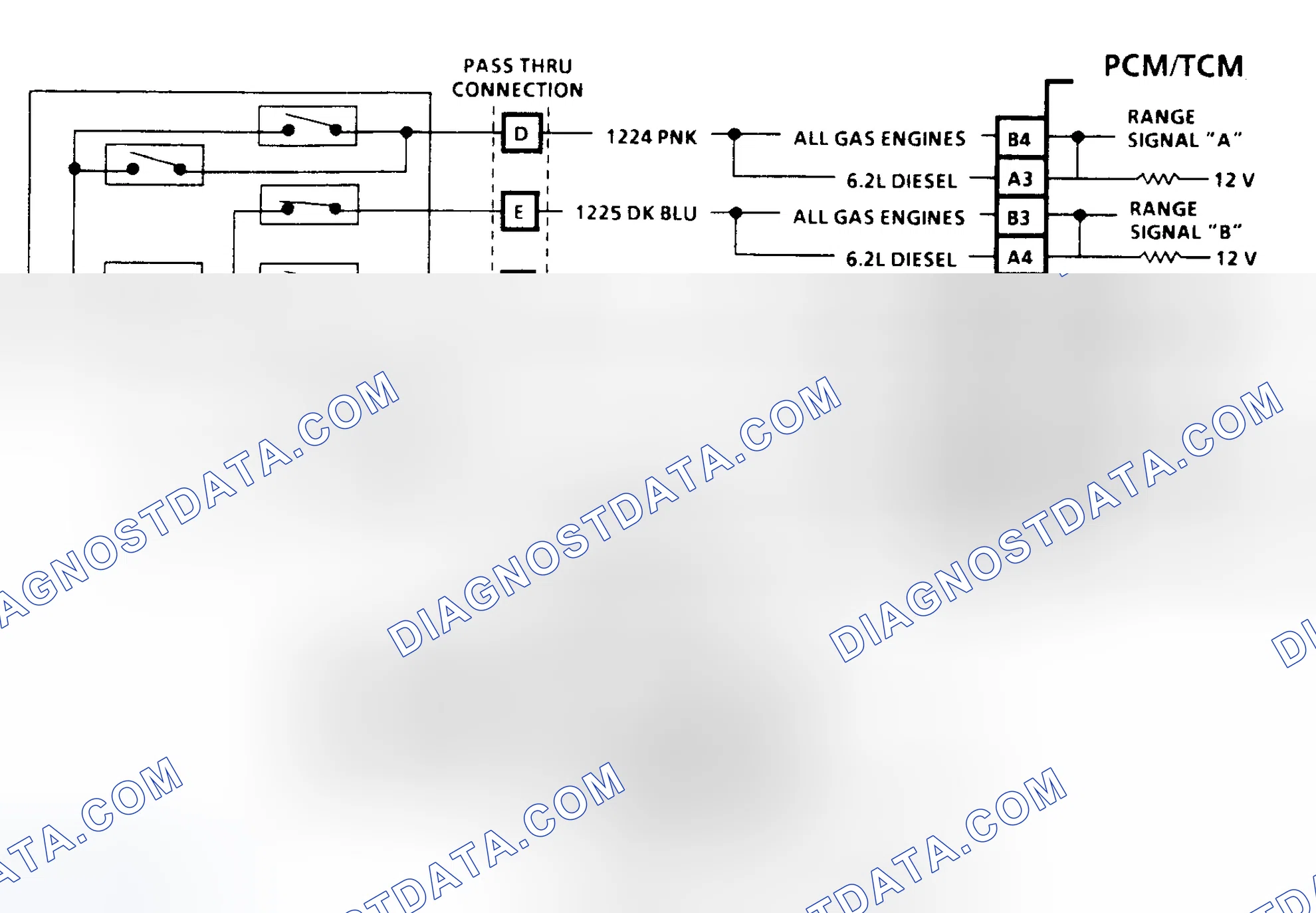 Scheme 144: Code 68 Schematic - Overdrive Ratio Error