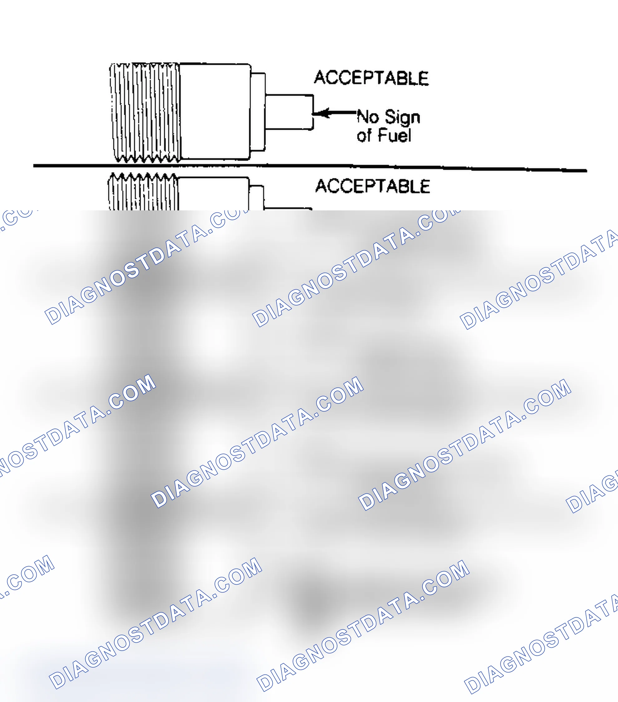 Scheme 53: Checking Injector Nozzle Seat Tightness