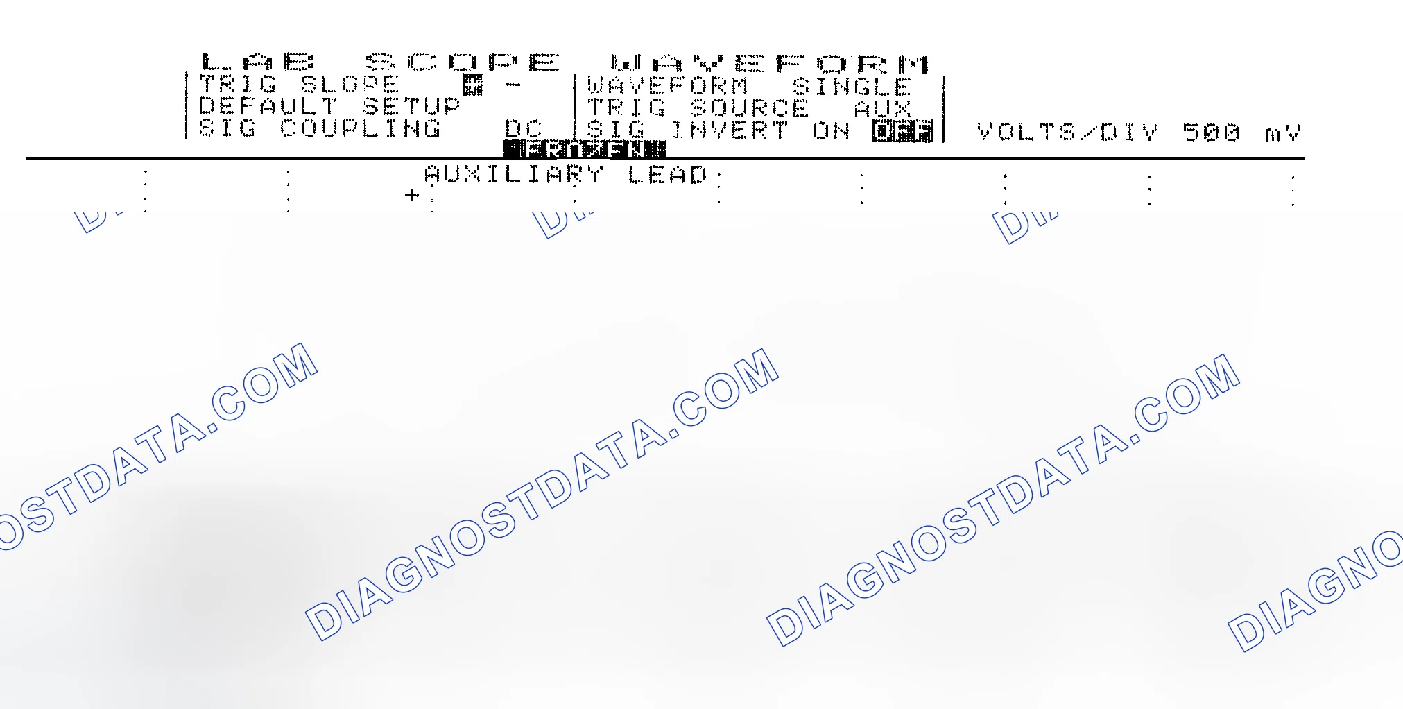 Scheme 14: Single Injector w/Excessive Current Flow - Current Pattern