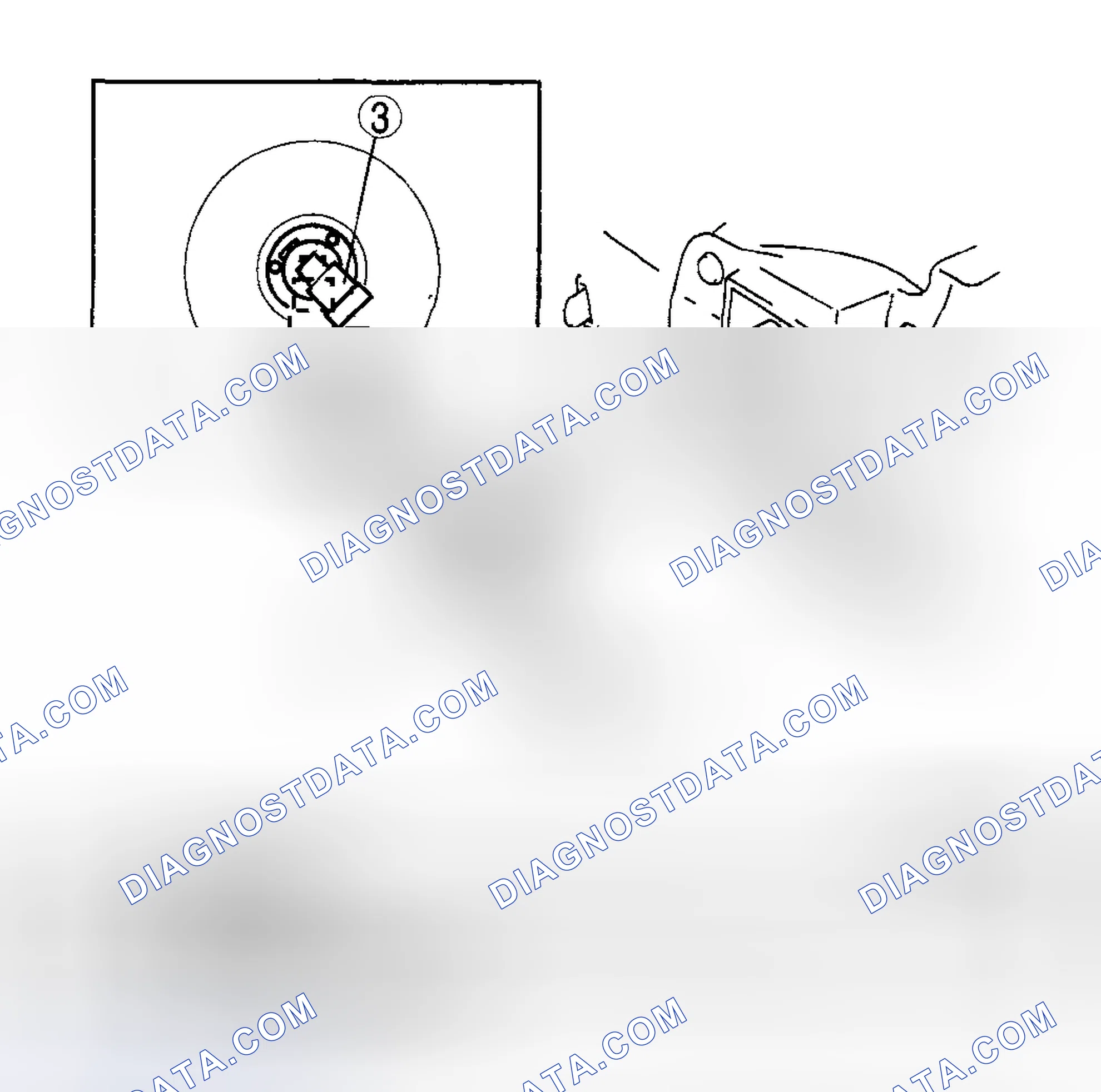 Scheme 61: FRONT FOG LIGHT BULB REMOVAL/INSTALLATION