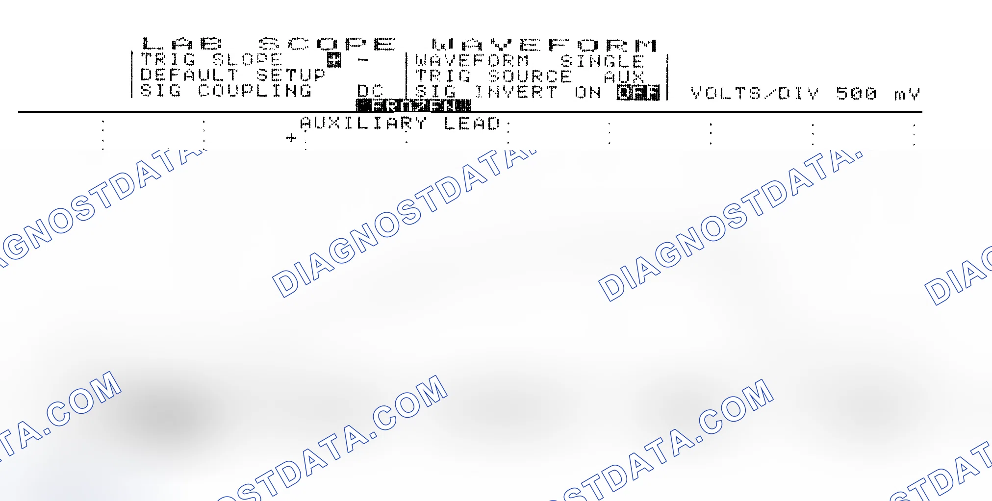 Scheme 14: Single Injector w/Excessive Current Flow - Current Pattern