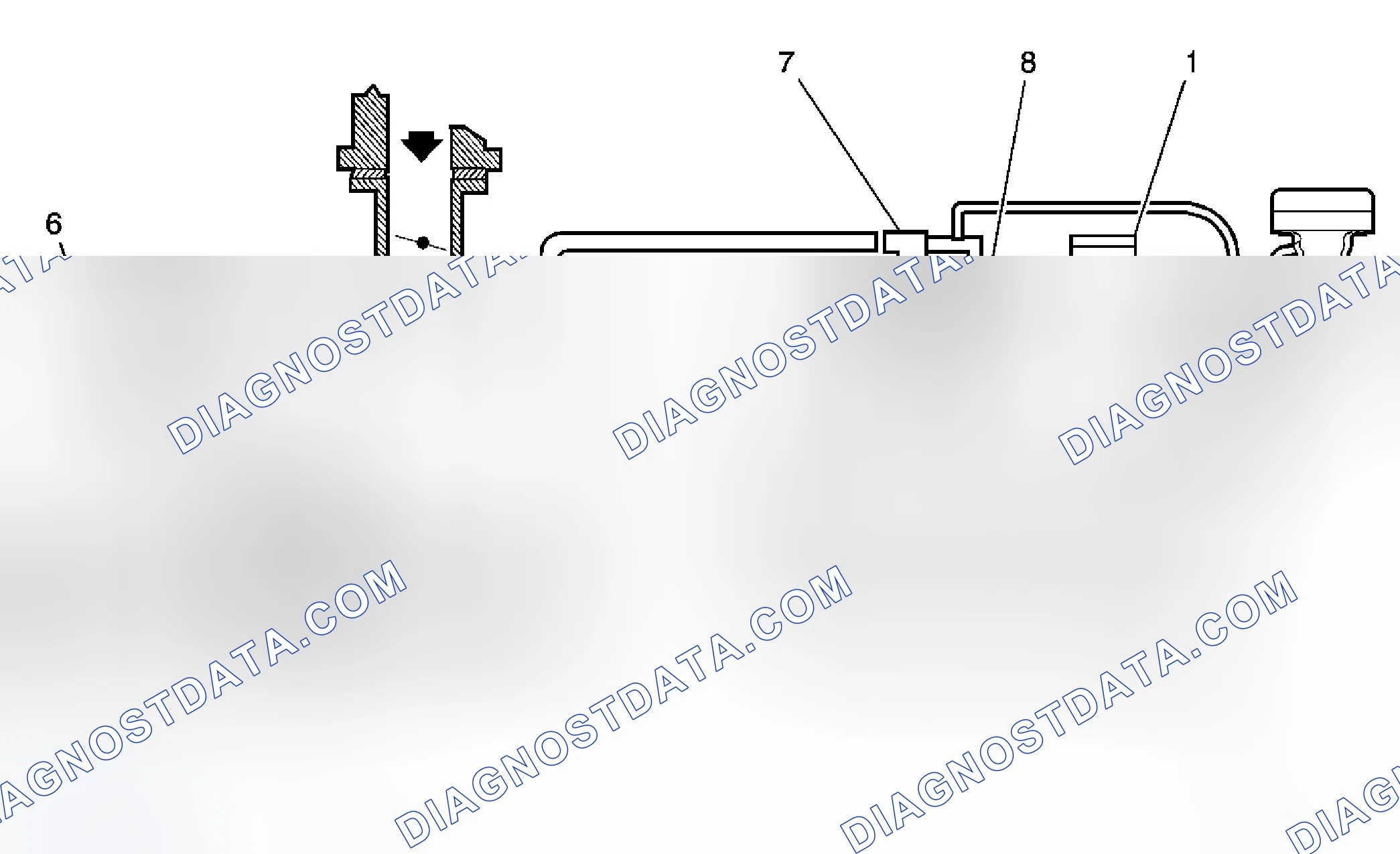 Scheme 73: Evaporative Emissions Hose Routing Diagram