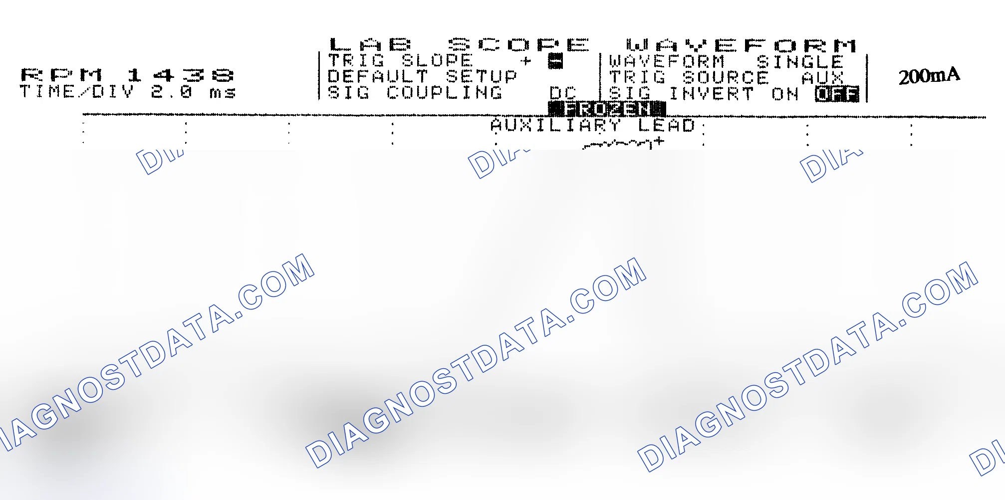 Scheme 15: Single Injector w/Normal Current Flow - Current Pattern