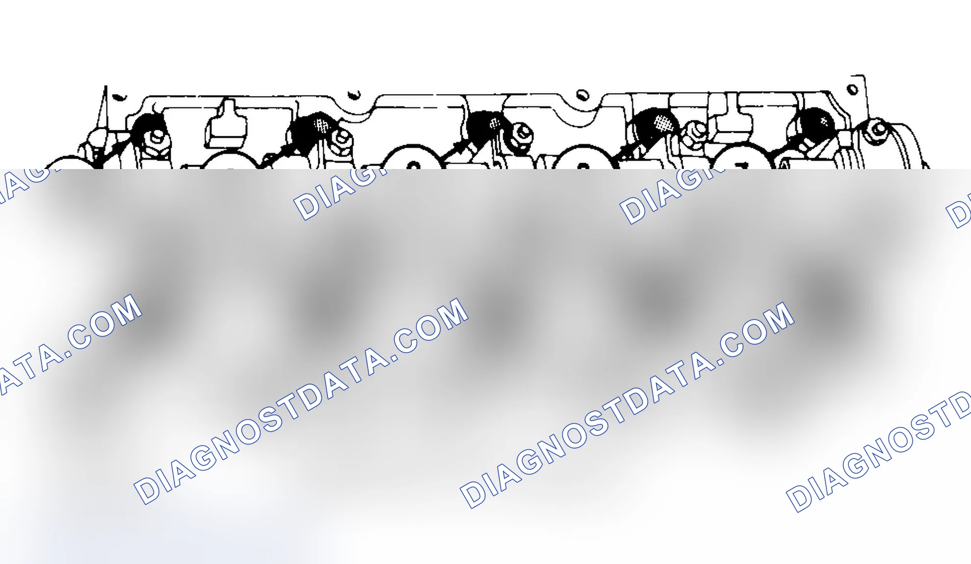 Scheme 3: Typical Cylinder Head Tightening or Loosening Sequence