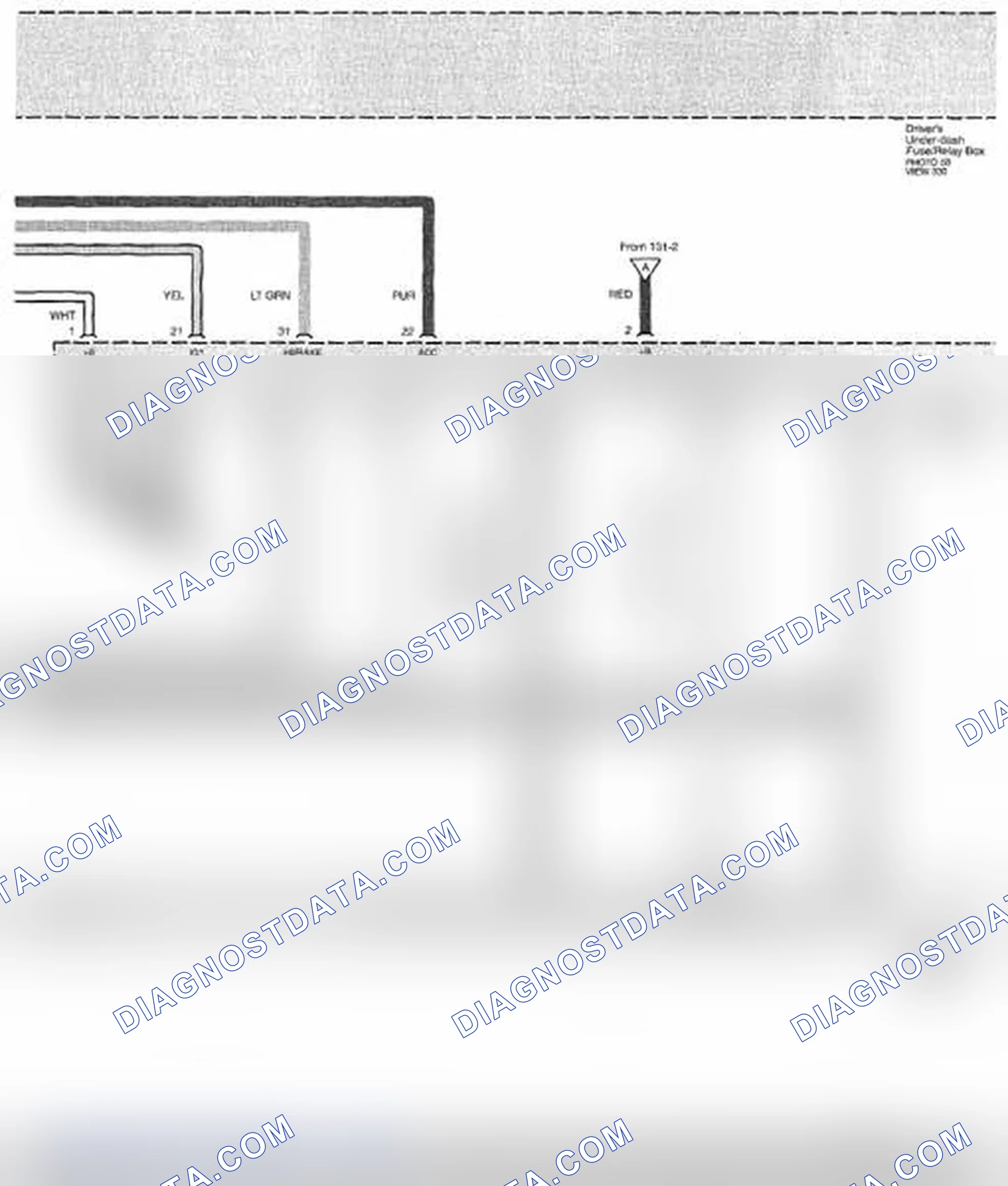 Scheme 387: Keyless Access System Circuit Diagram (Page 131-6)