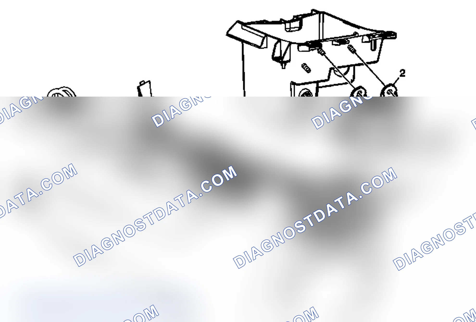 Scheme 43: Ignition Lock Key Transmitter Antenna Replacement - Floor Console (Active)