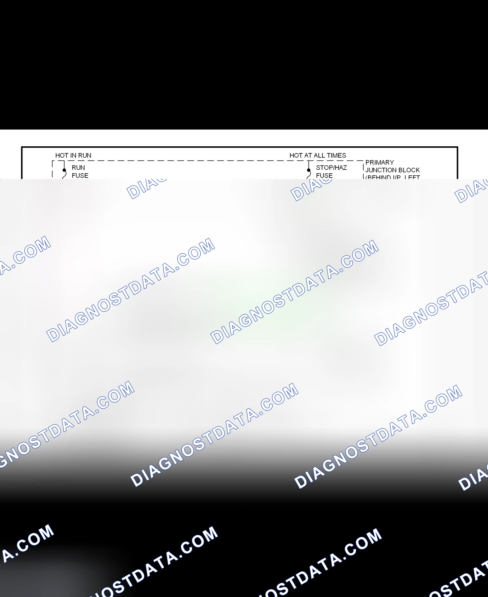 Scheme 71: Shift Interlock System Wiring Diagram (1997 Cougar & Thunderbird)