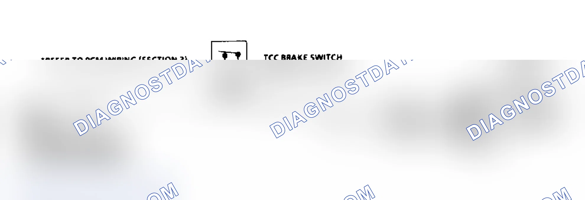 Scheme 284: Codes 37/38 Schematic ("C" & "K" Series) TCC Brake Switch On/Off
