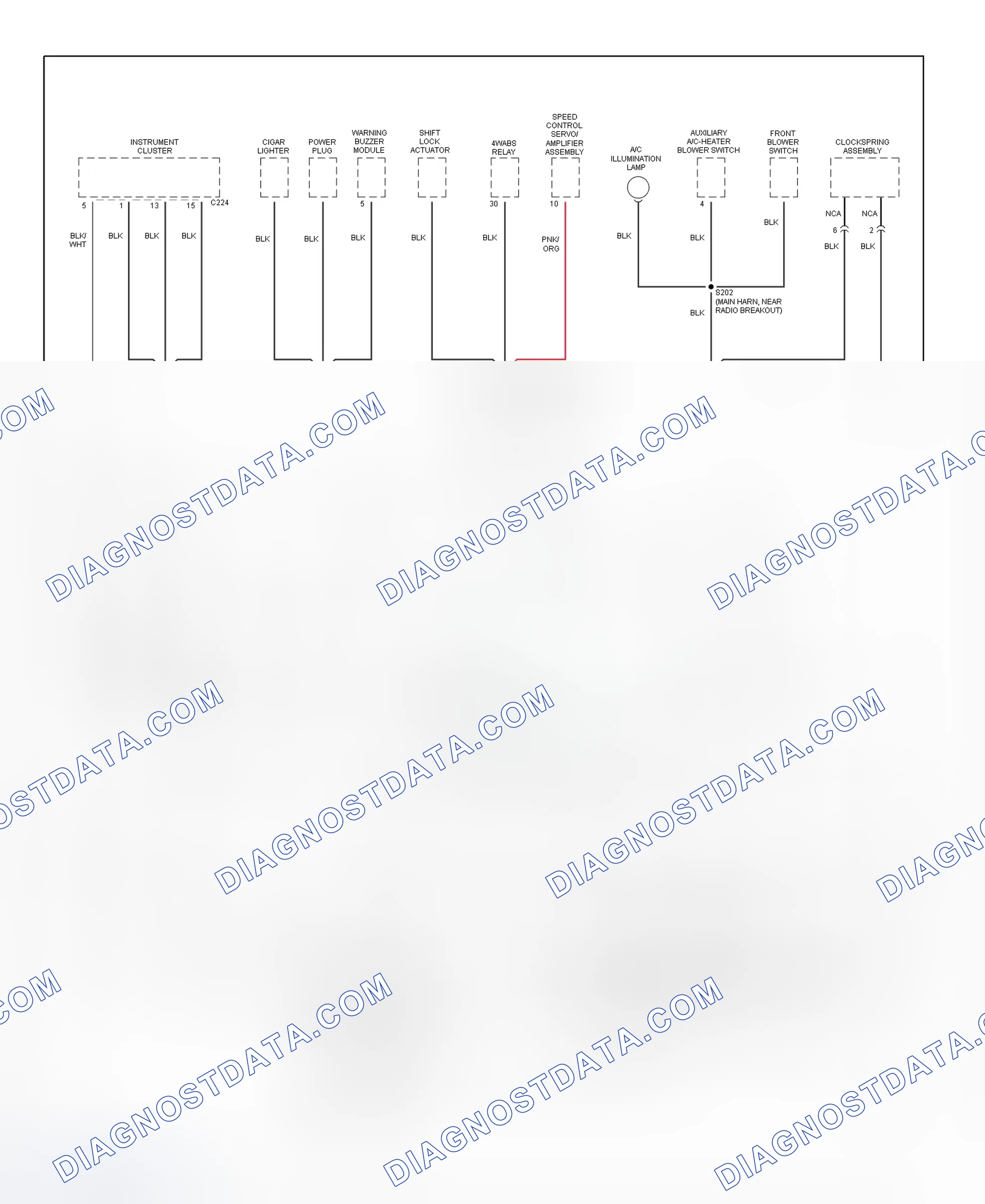 Scheme 8: Ground Distribution Wiring Diagram (3 Of 4)