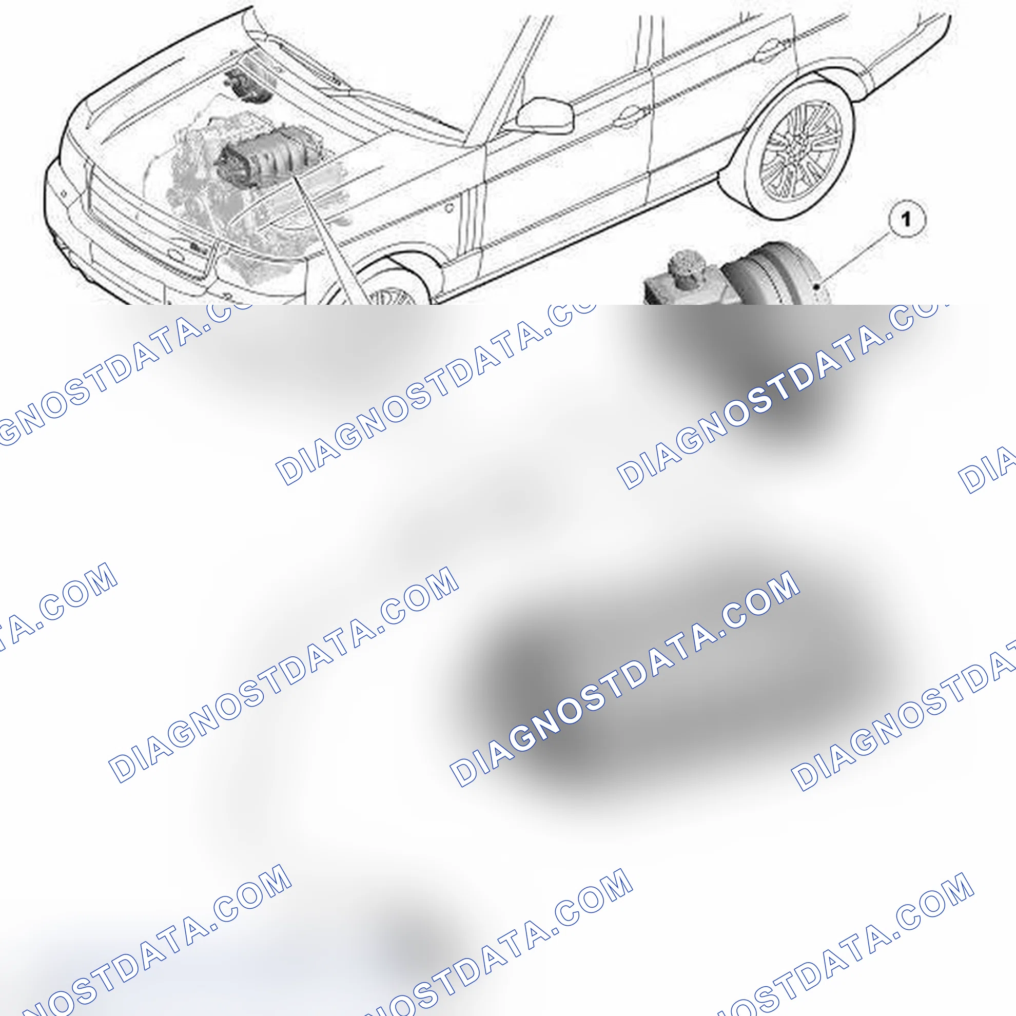 Scheme 34: COMPONENT LOCATION - 5.0L NATURALLY ASPIRATED