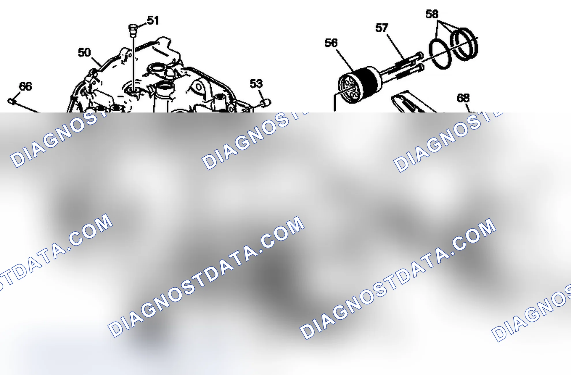 Scheme 215: Transmission Case Assembly - 6T30 - Gen 2