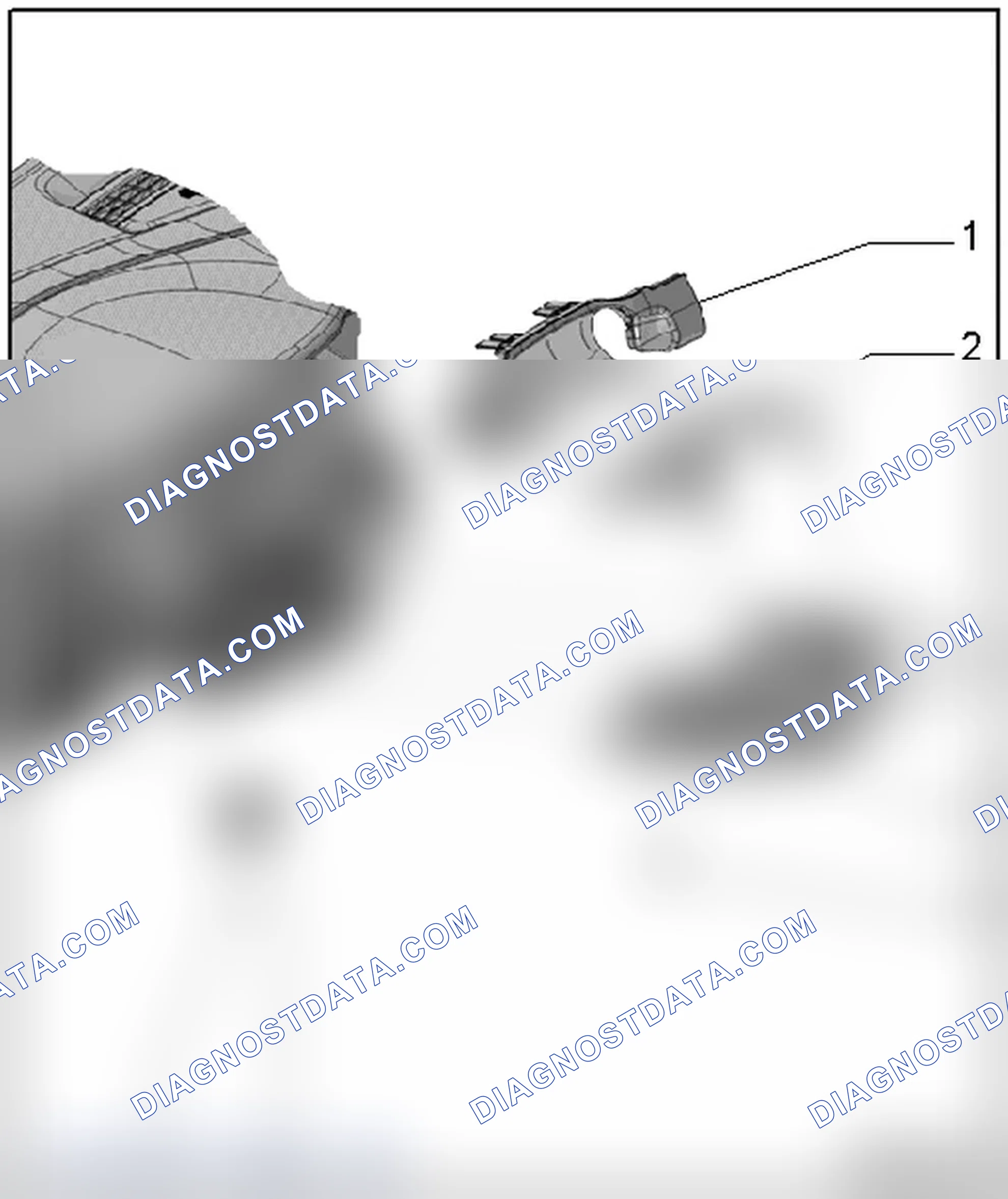 Scheme 372: STEERING COLUMN SWITCH MODULE TRIM OVERVIEW
