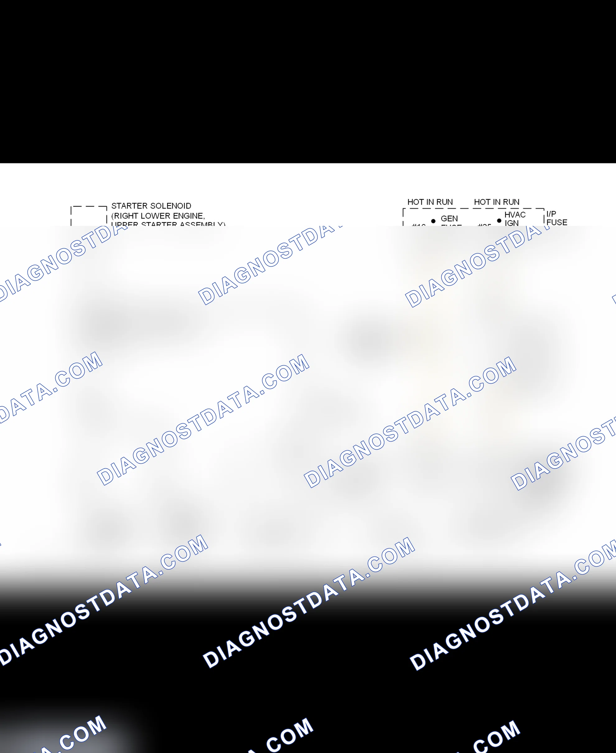 Scheme 11: Charging System Schematic ("D" Body)