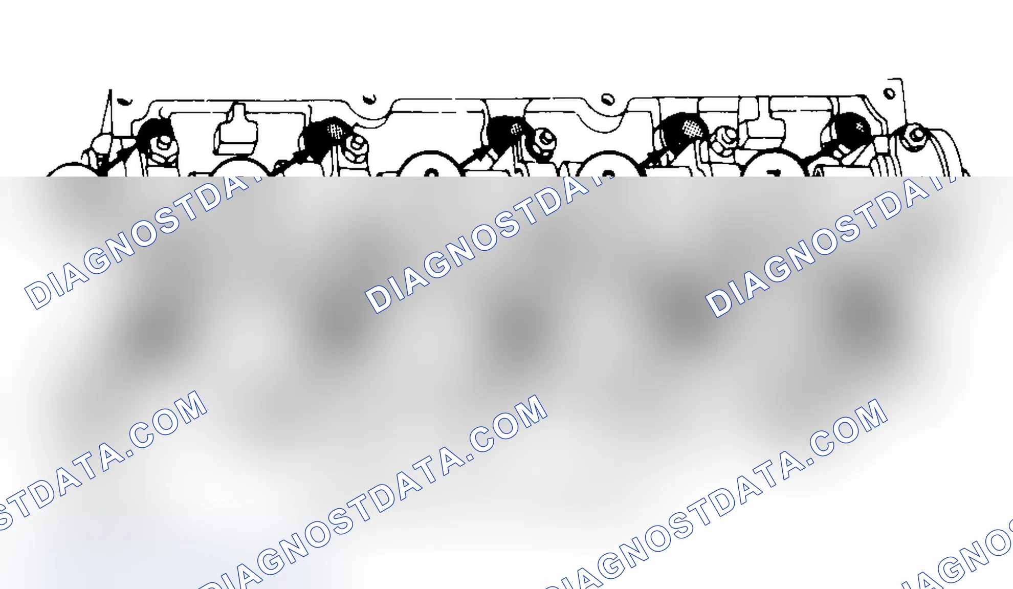 Scheme 3: Typical Cylinder Head Tightening or Loosening Sequence