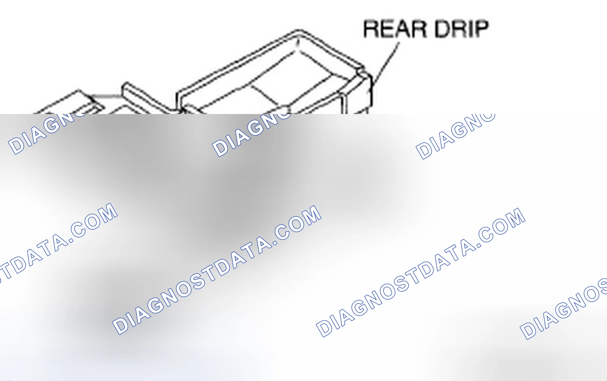 Scheme 14: Rear Drip Assembly Note