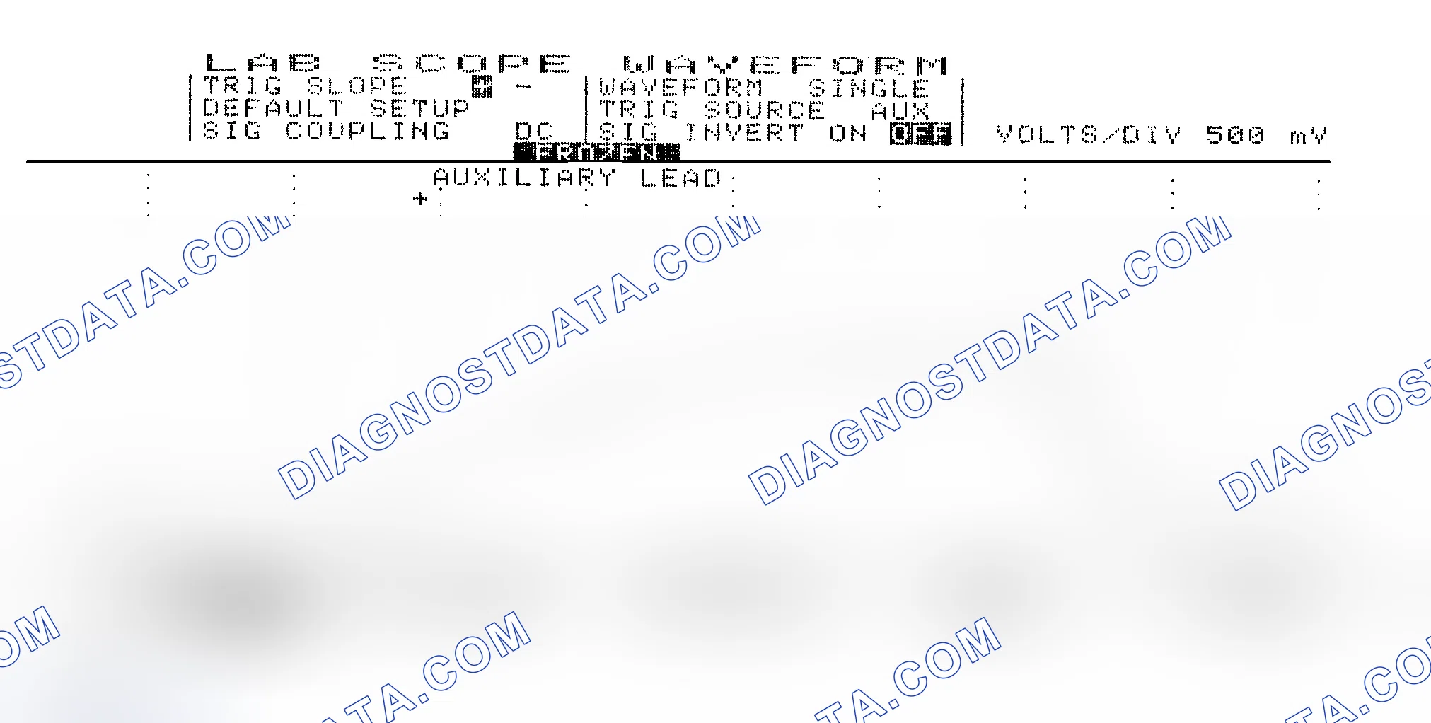 Scheme 14: Single Injector w/Excessive Current Flow - Current Pattern