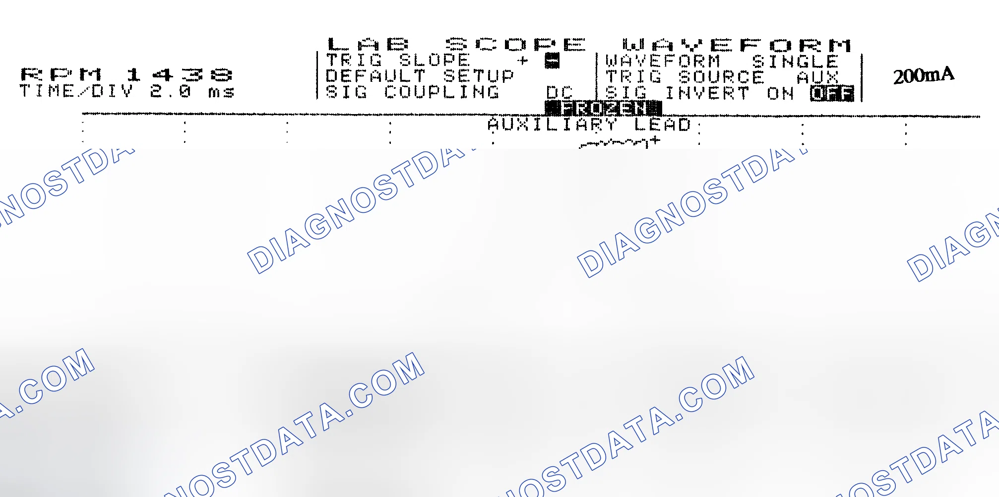 Scheme 15: Single Injector w/Normal Current Flow - Current Pattern