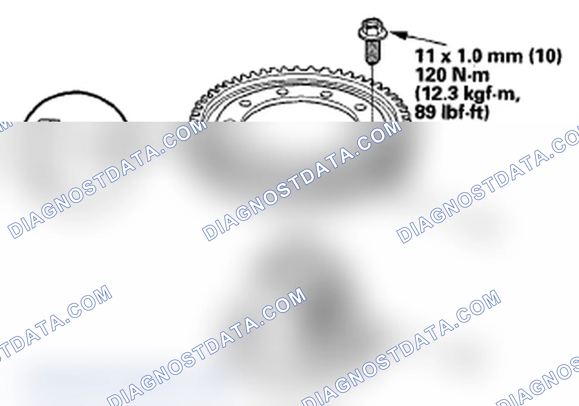 Scheme 187: Differential Carrier, Final Driven Gear Replacement