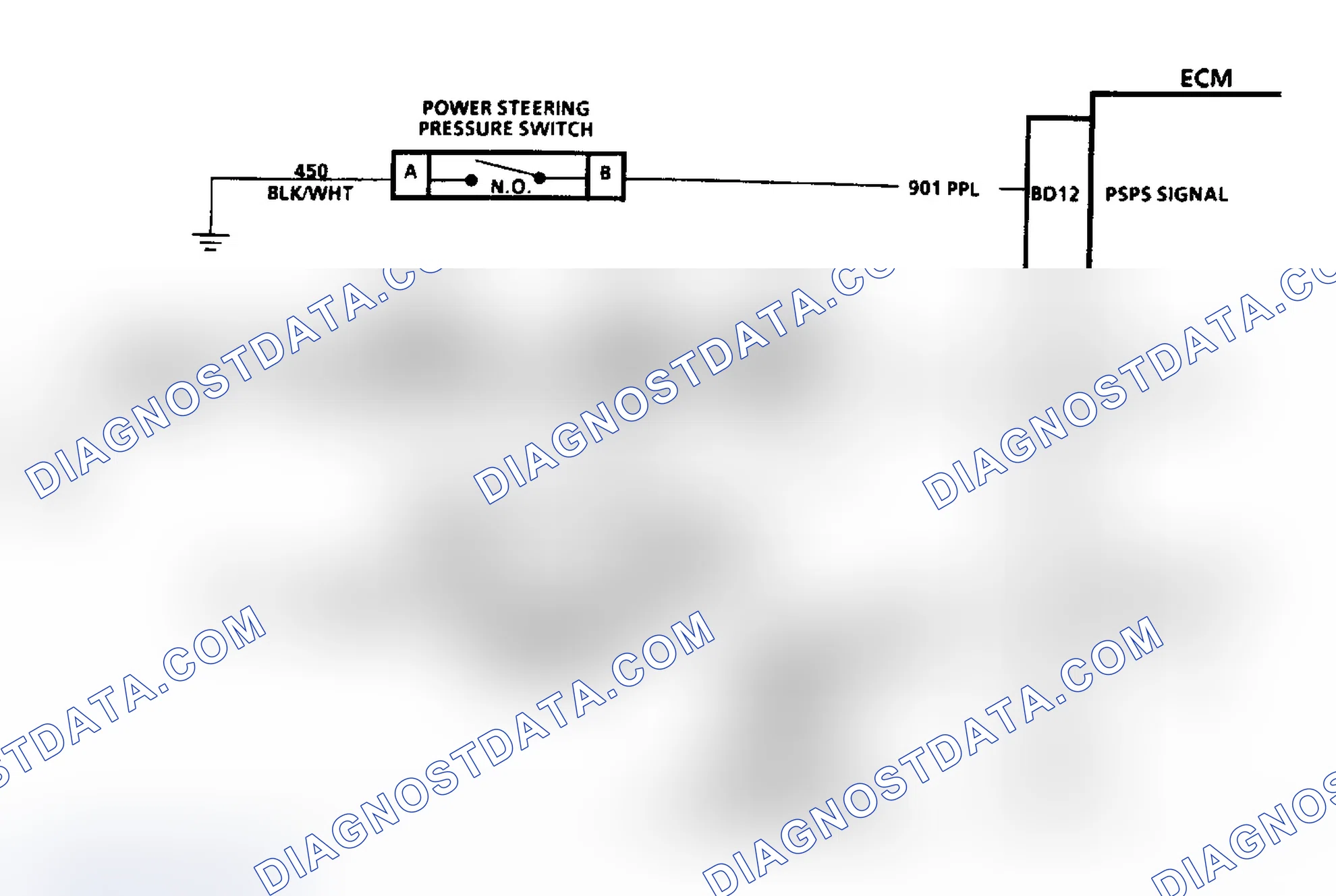 Scheme 509: Chart C10, Schematic, A/C Clutch Control (3.3L "A" Body)