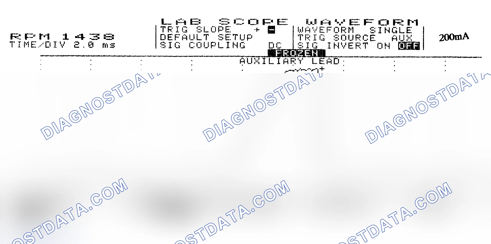 Scheme 15: Single Injector w/Normal Current Flow - Current Pattern