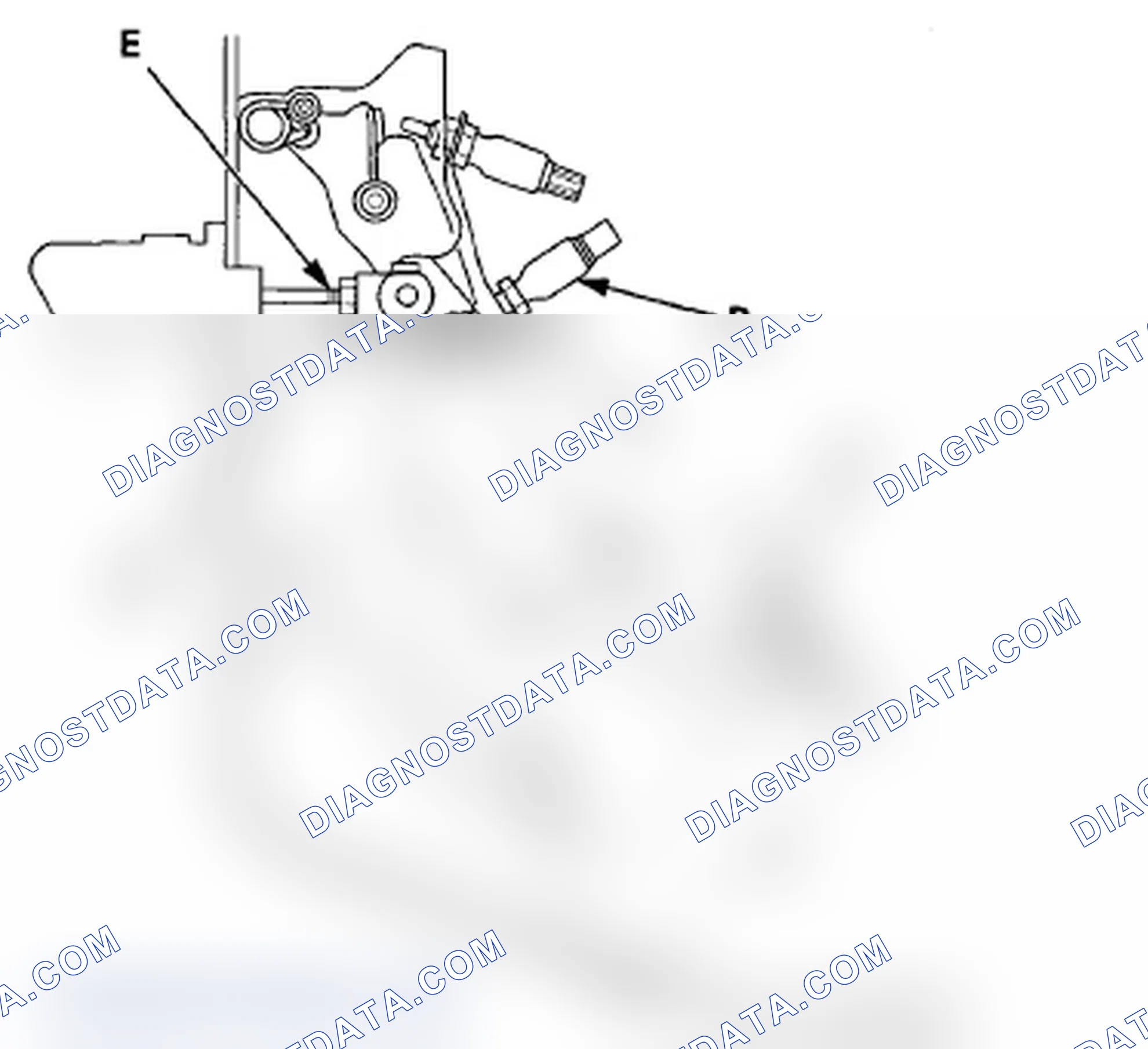 Scheme 6: Clutch Pedal, Clutch Pedal Position Switch A, and Clutch Pedal Position Switch B Adjustment