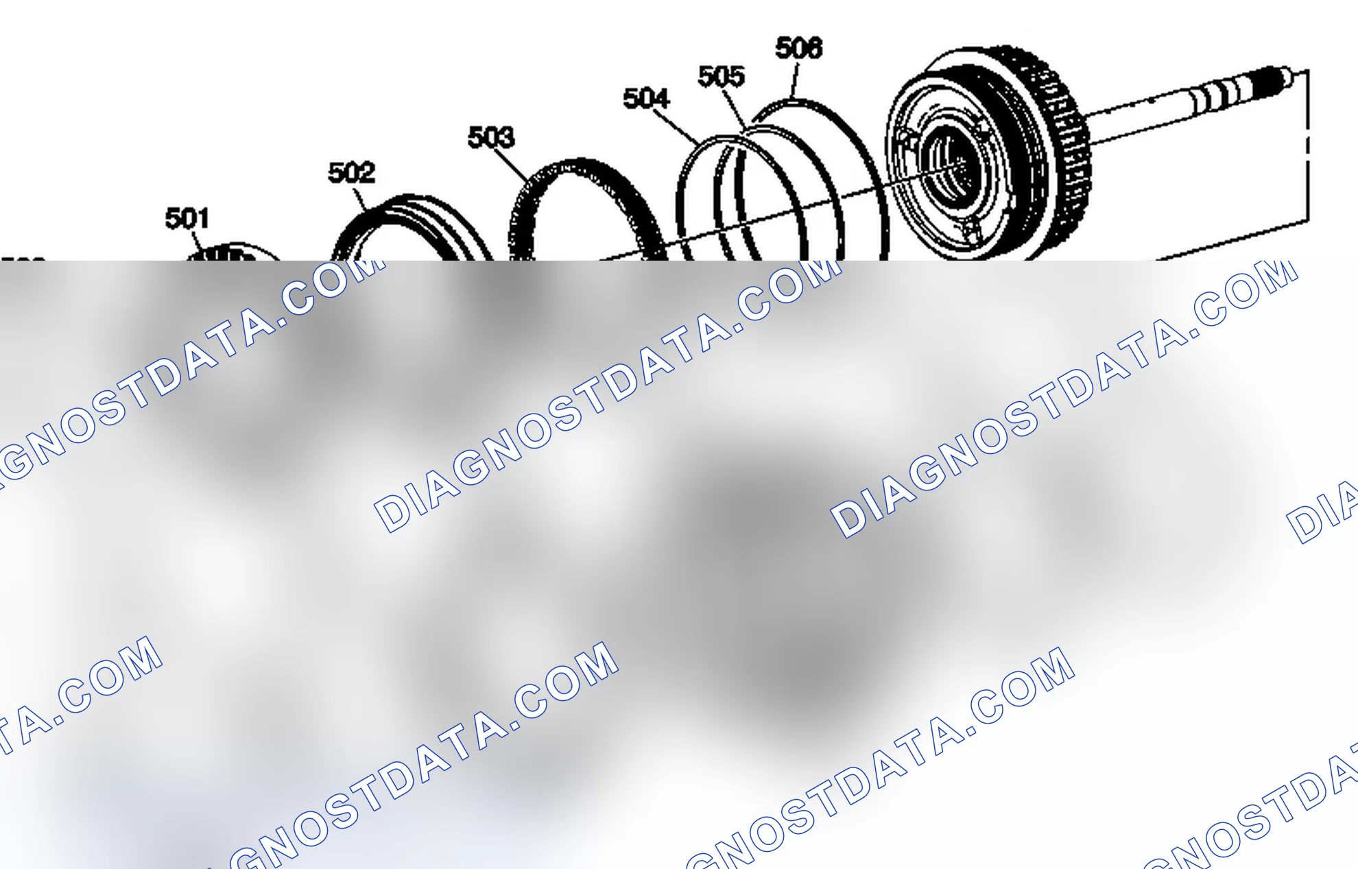 Scheme 234: 3-5 Reverse Clutch Assembly - Gen 2