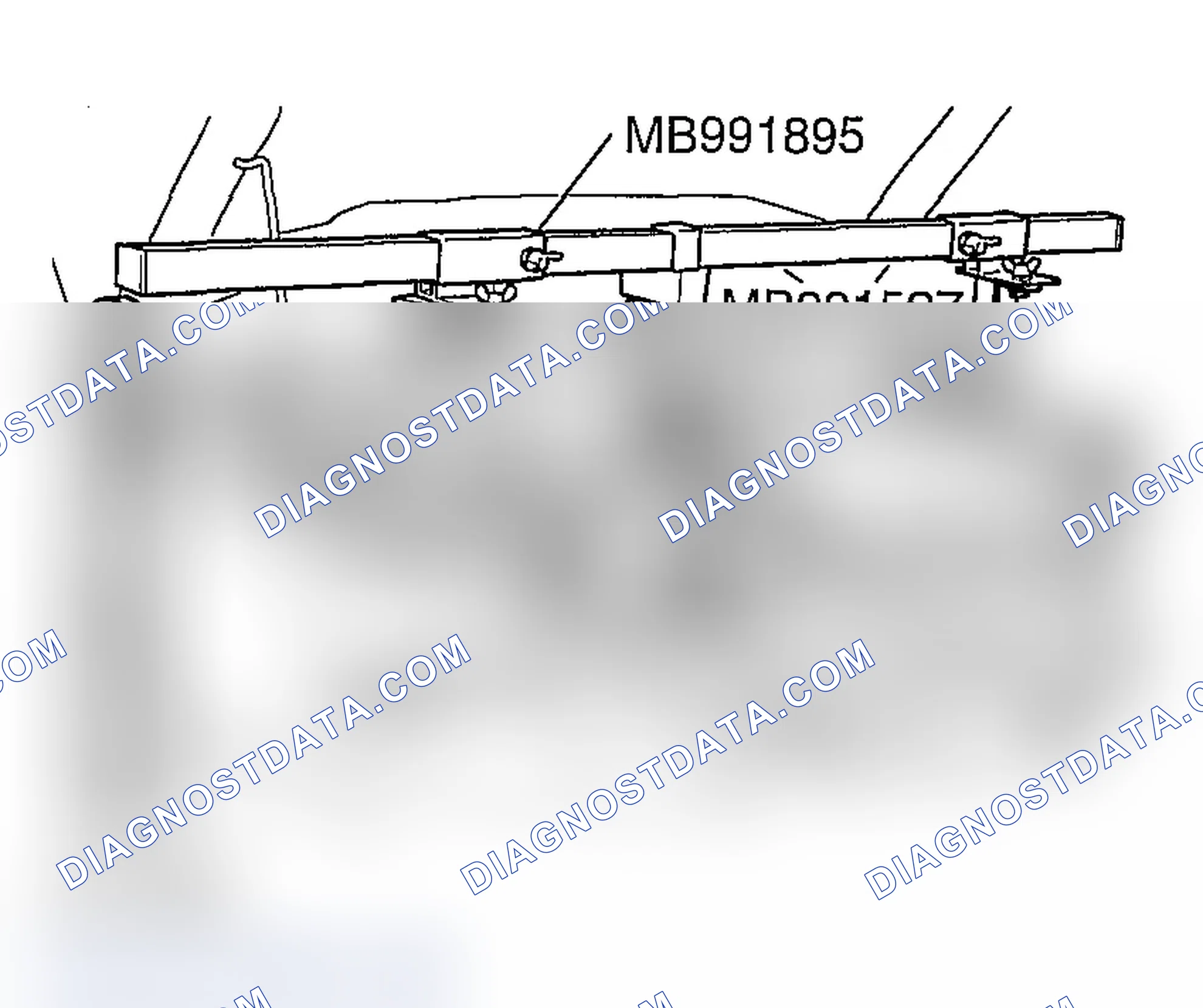 Scheme 368: >> B << ENGINE FRONT MOUNTING BRACKET INSTALLATION