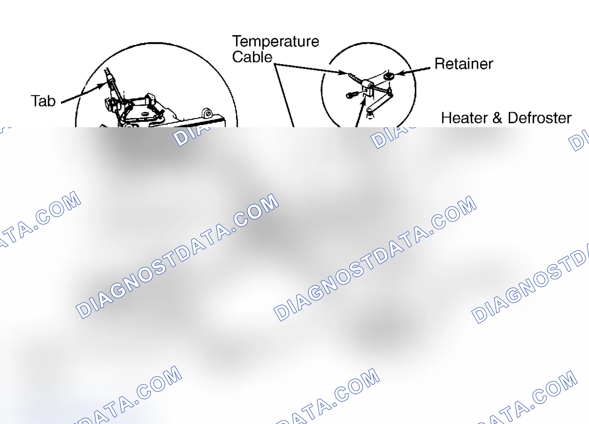 Fig. 7: Heater Systems (Pickup) Pickup is shown. Blazer/Jimmy are similar. Courtesy of General Motors Corp.