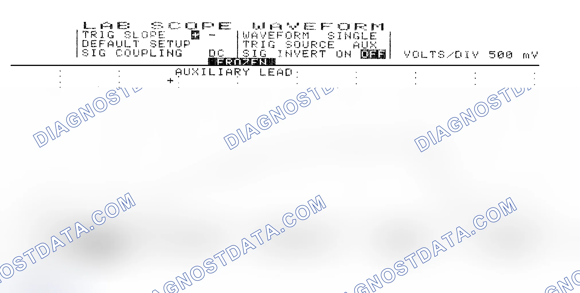 Scheme 14: Single Injector w/Excessive Current Flow - Current Pattern