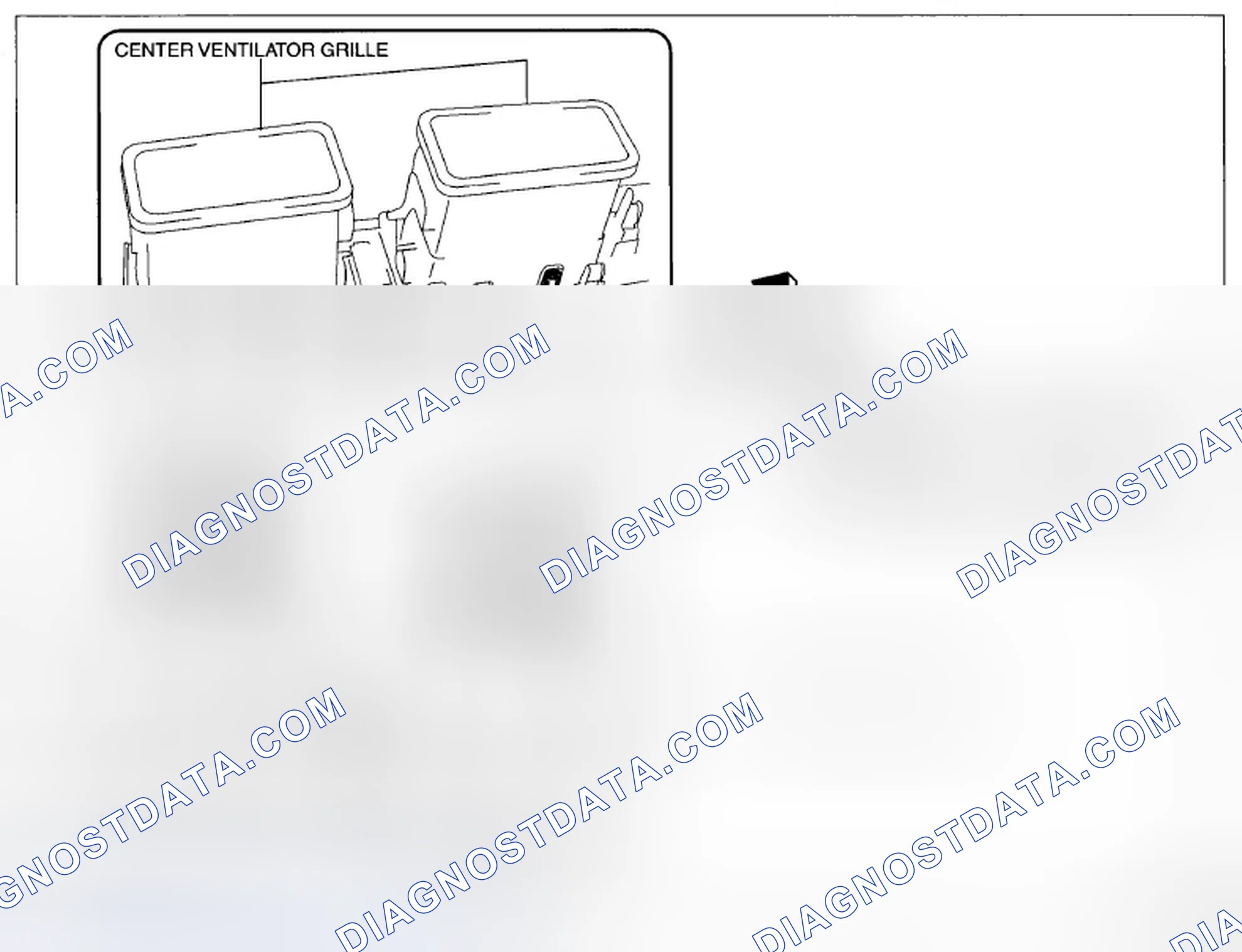 Scheme 100: Center Ventilator Grille