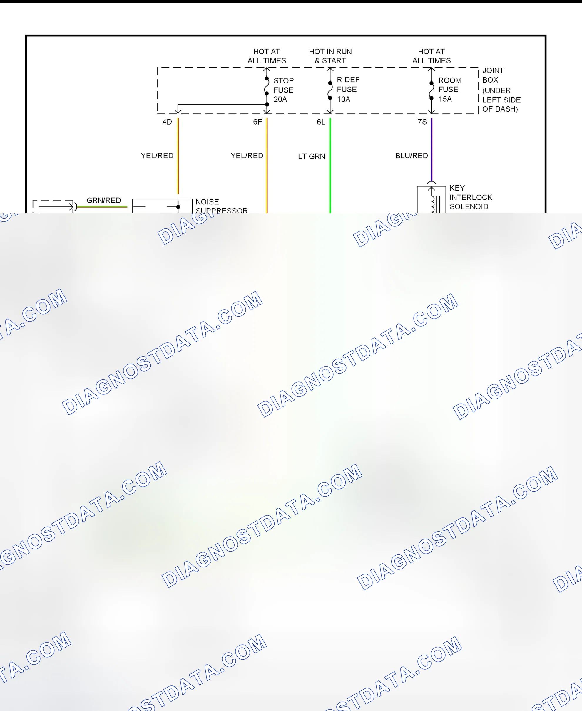 Scheme 35: Shift Interlock System Wiring Diagram (2002 Millenia)