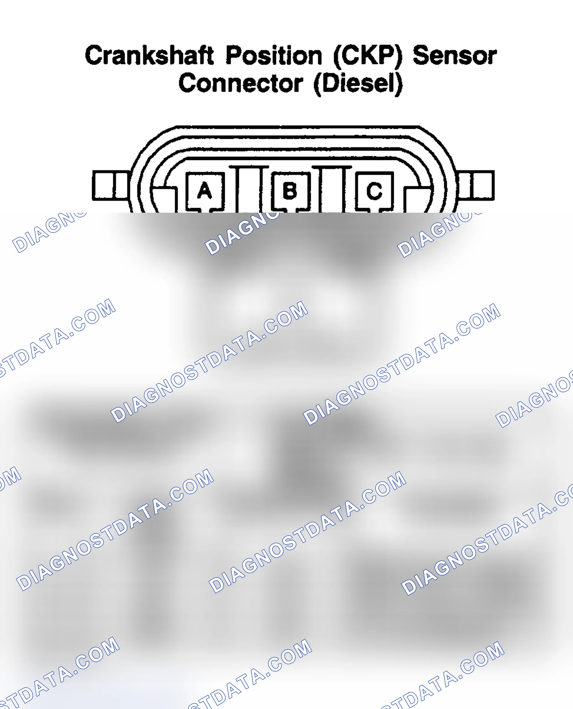 Scheme 133: CRANKSHAFT POSITION (CKP) SENSOR (DIESEL)