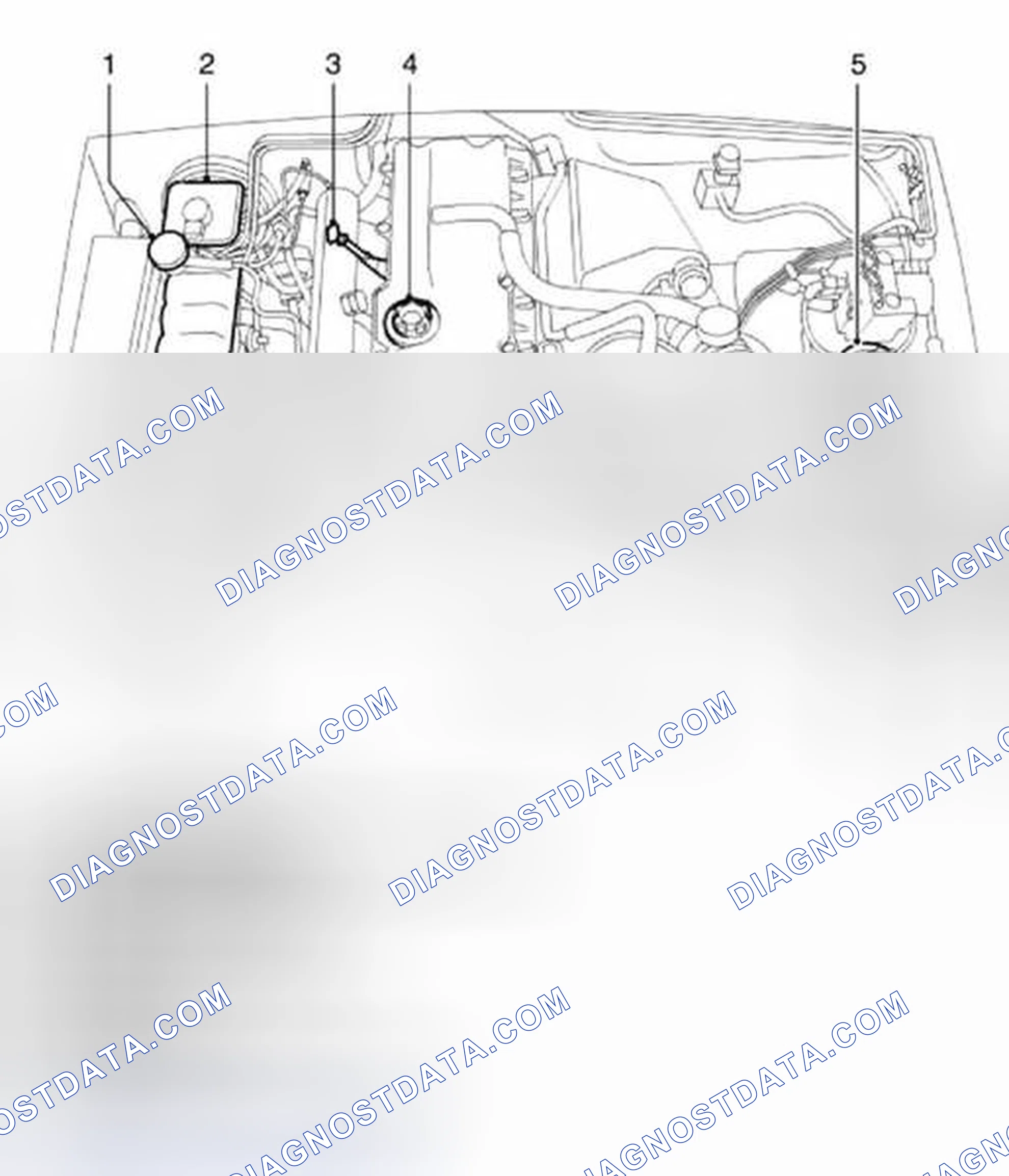 Scheme 2: Diesel underbonnet view