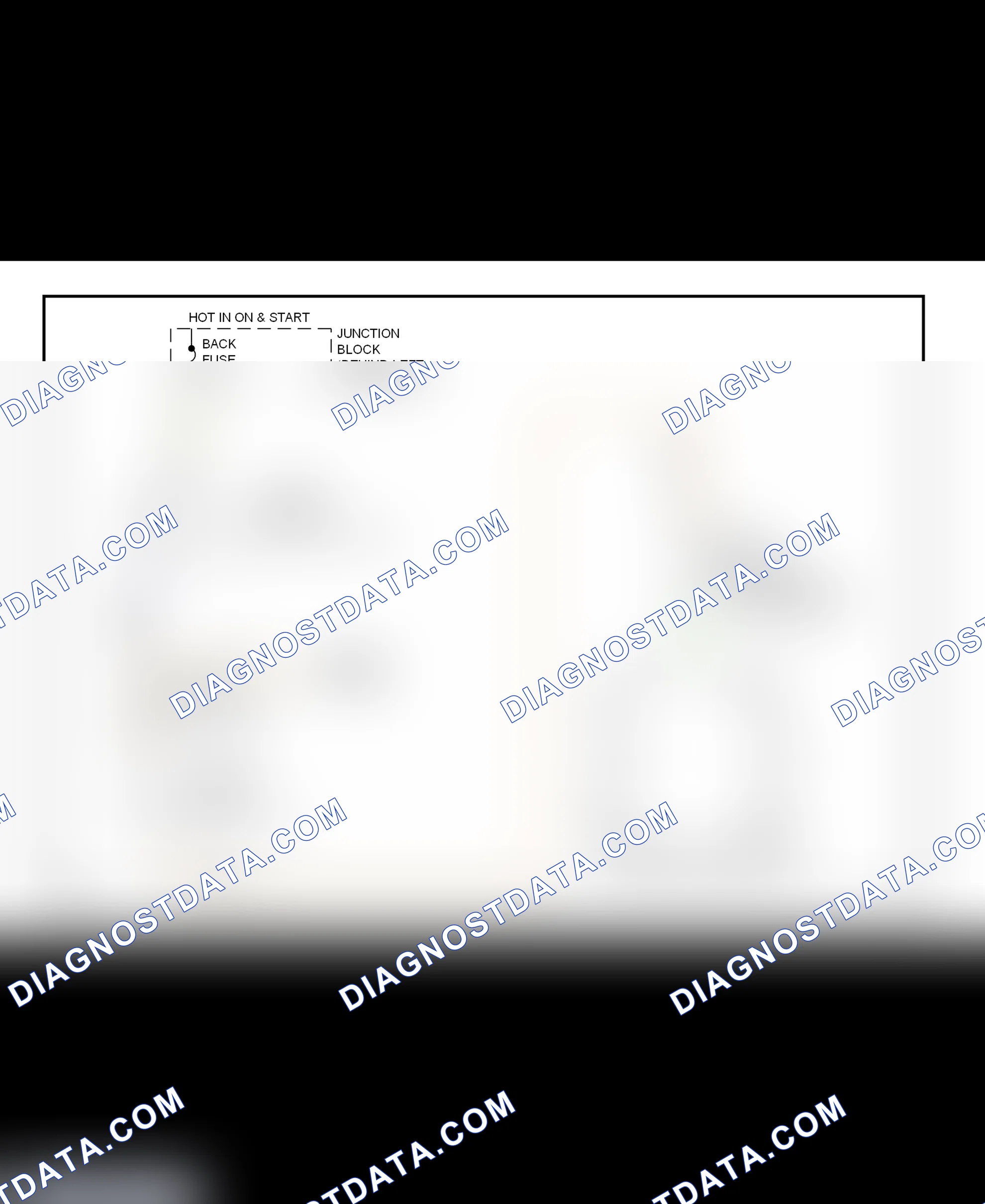 Fig. 37: Shift Interlock System Wiring Diagram (1999 Metro & Firefly (Canadian))
