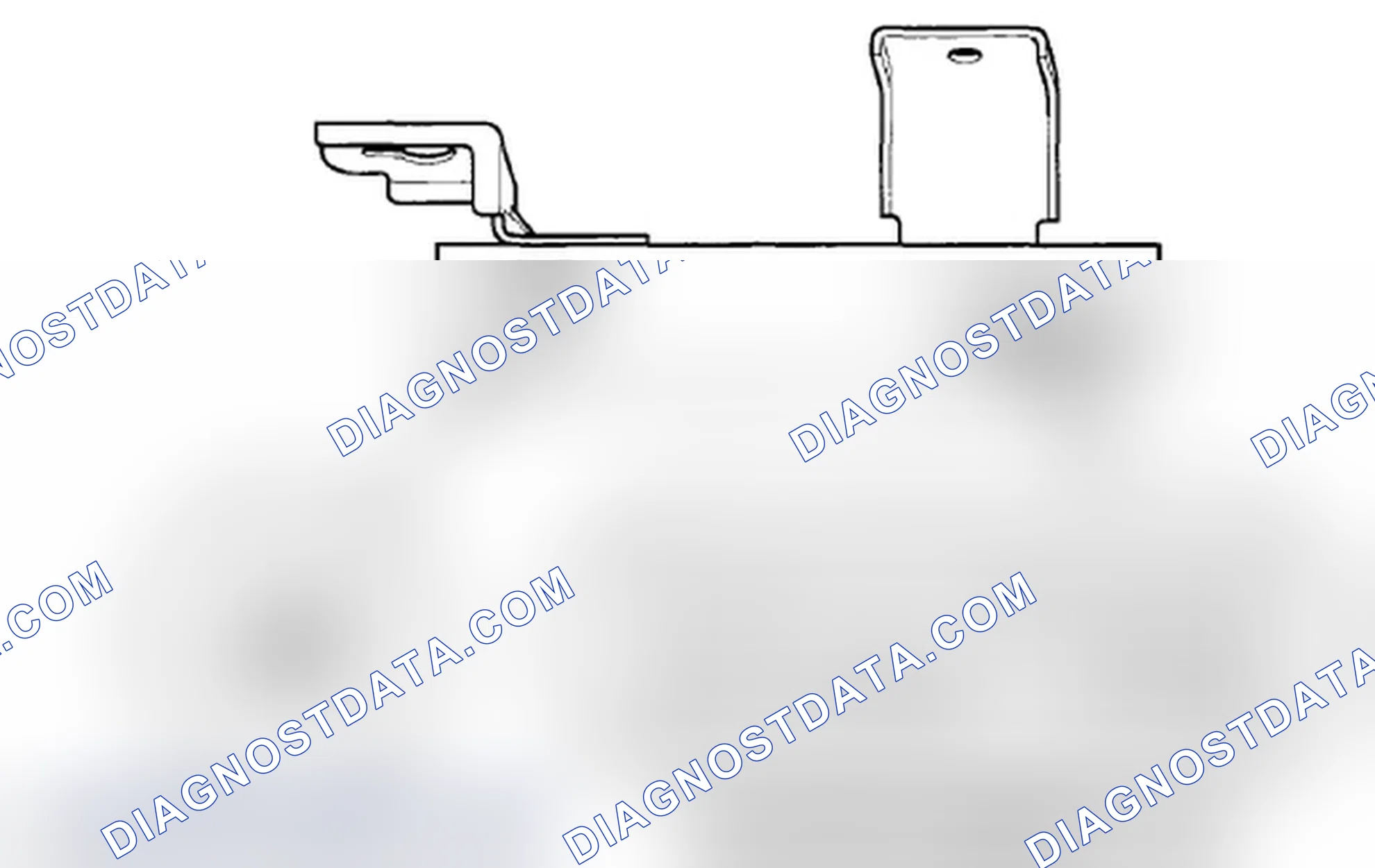 Scheme 70: XM Receiver Connector for Inputs and Outputs (USA, '08-09 Canada models without AcuraLink)