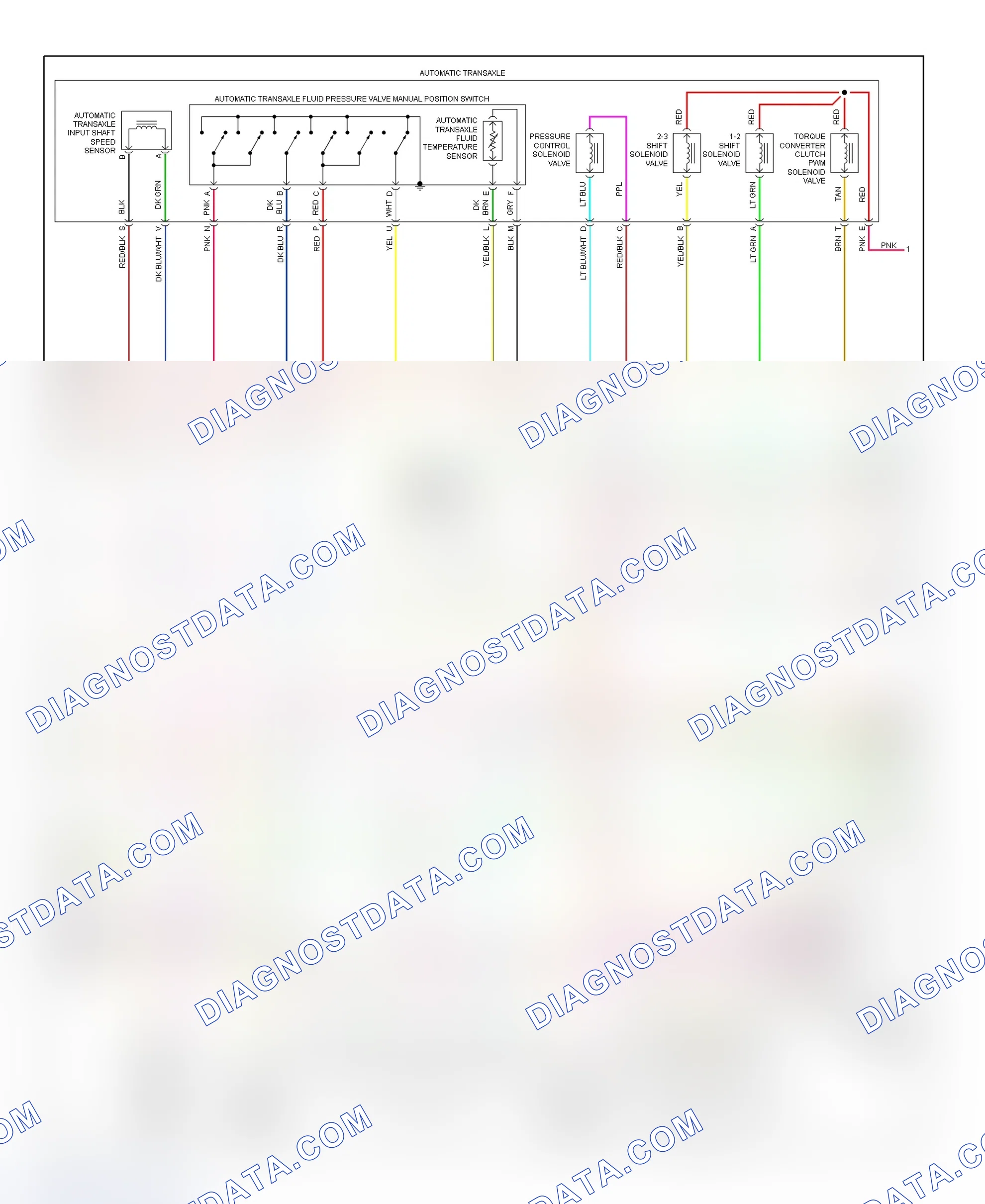 Scheme 42: PCM Wiring Diagram (Cavalier & Sunfire - 2.4L - 2 Of 3)