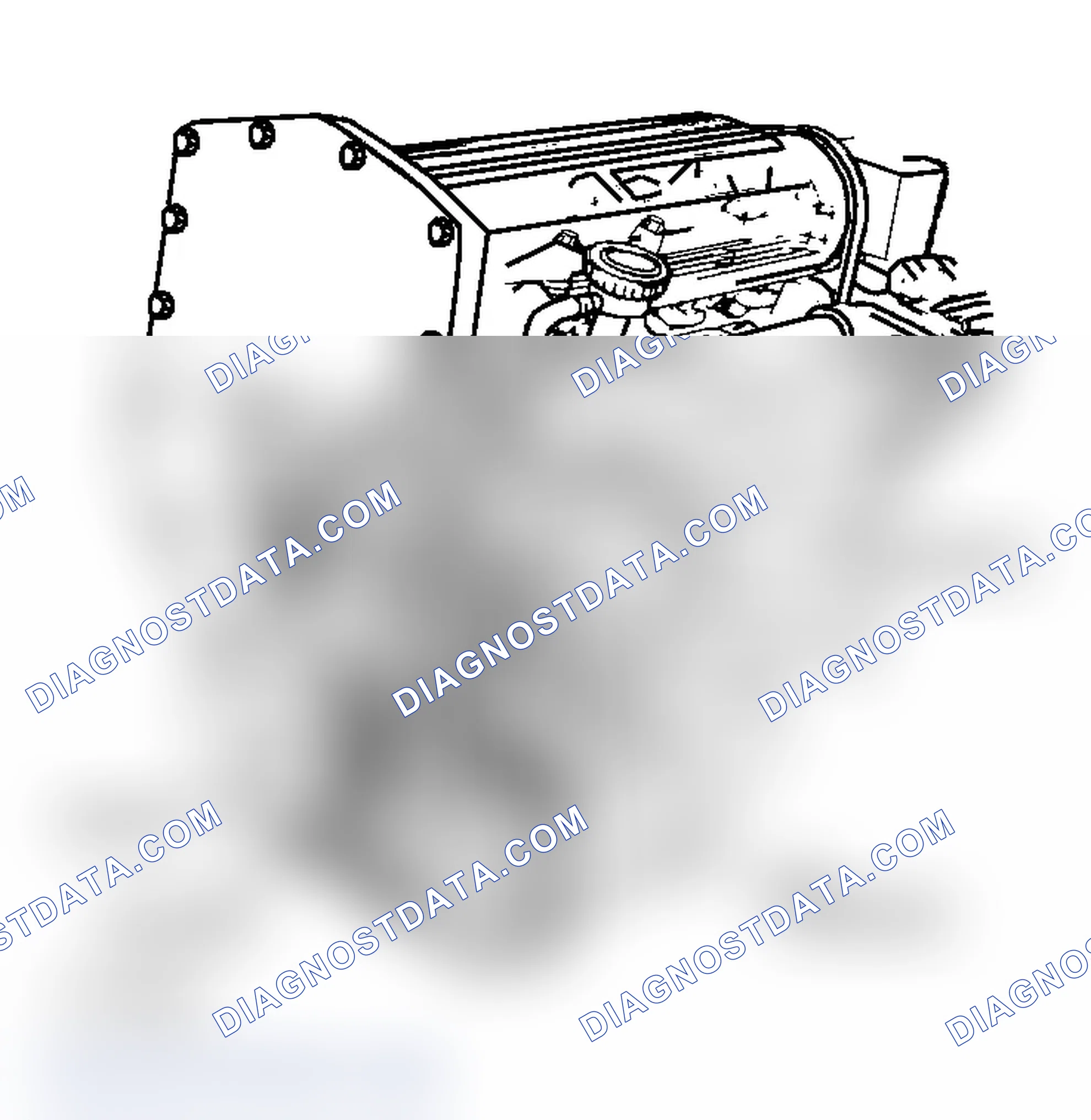 Scheme 4: SERPENTINE BELT ROUTING (2.3L)