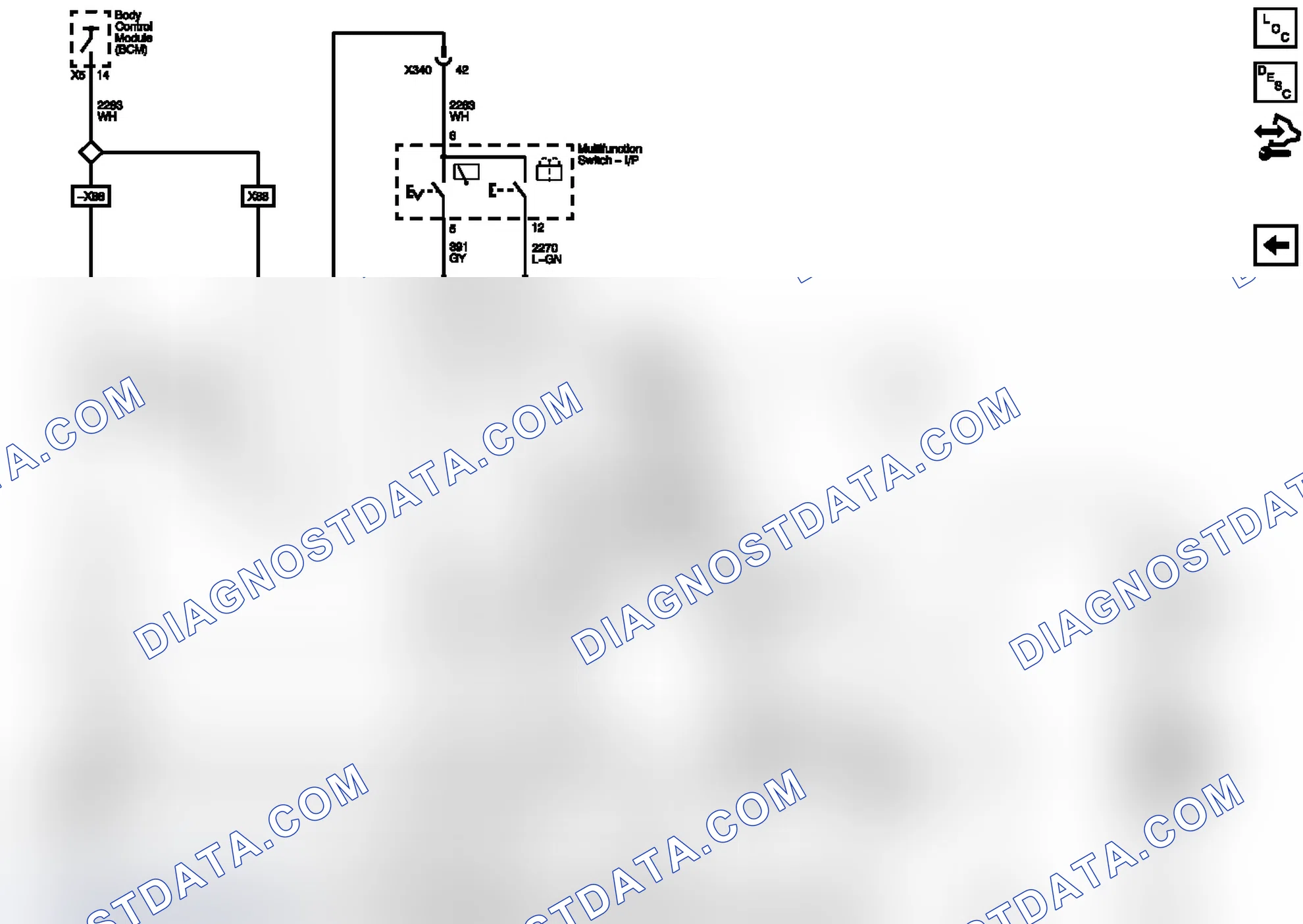 Scheme 3: Rear Wiper and Washer