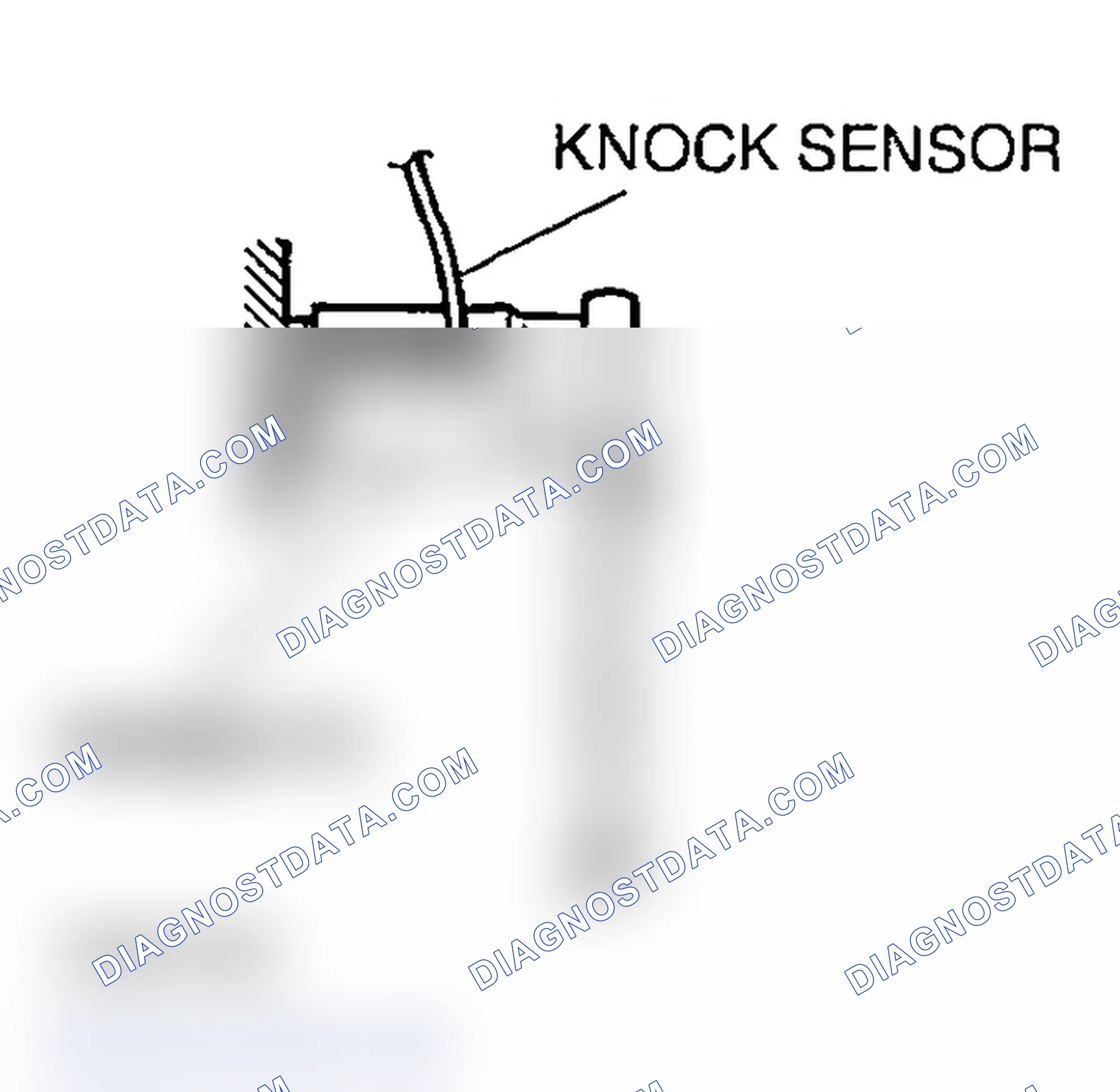 Scheme 70: >> A << KNOCK SENSOR INSTALLATION