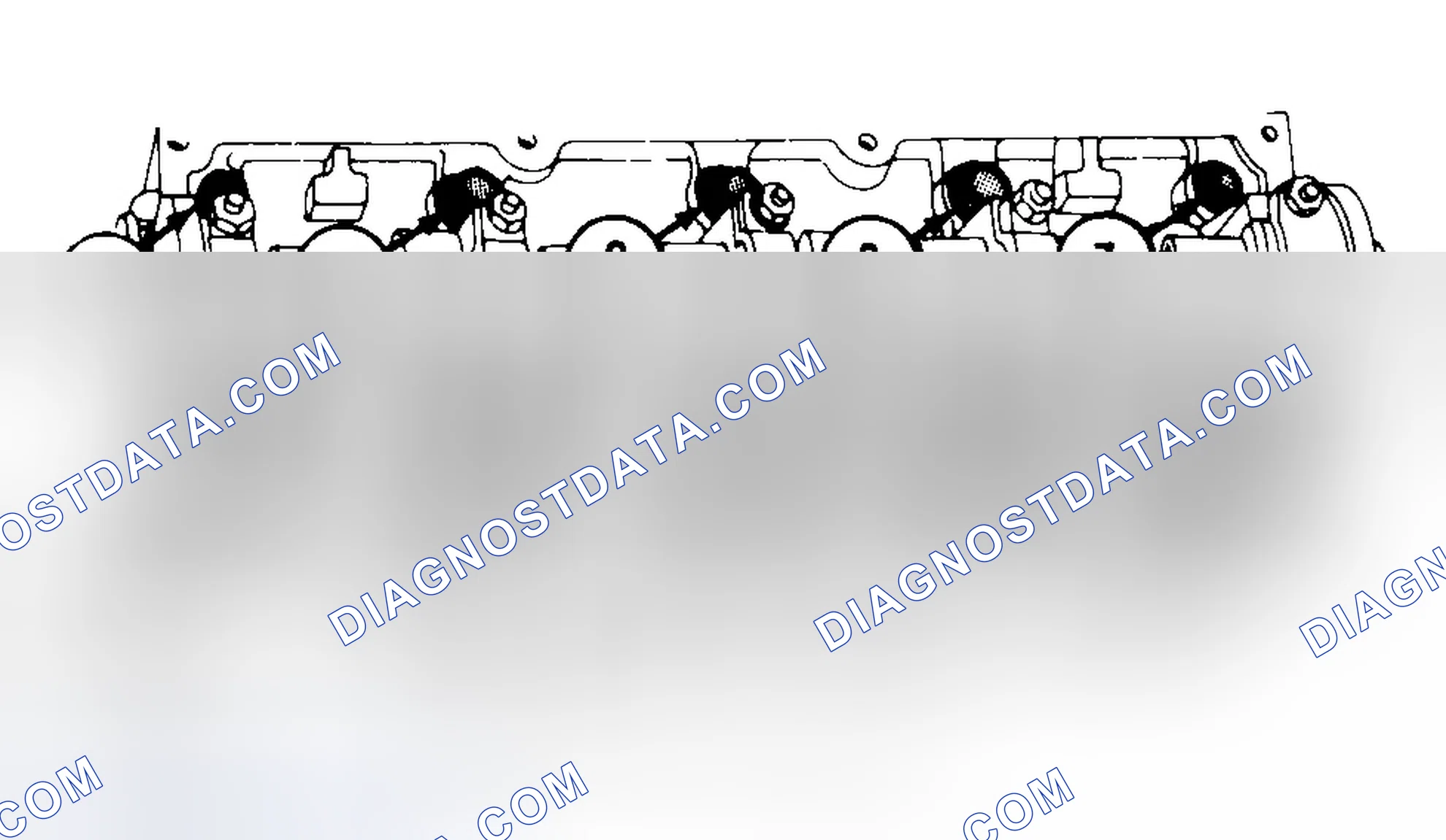 Scheme 7: Typical Cylinder Head Tightening or Loosening Sequence