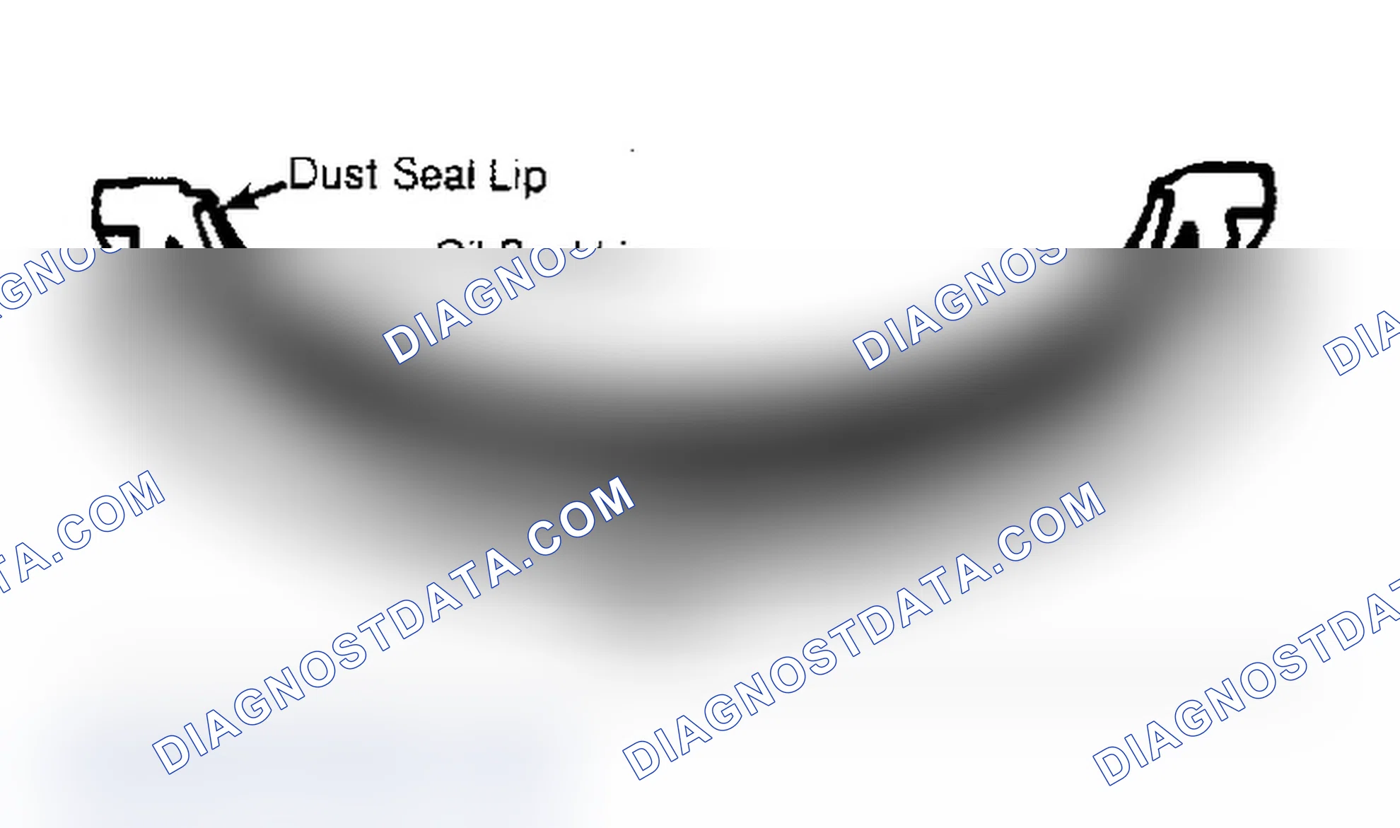 Scheme 40: Rear Main Oil Seal Oil seal lip faces toward front of engine.